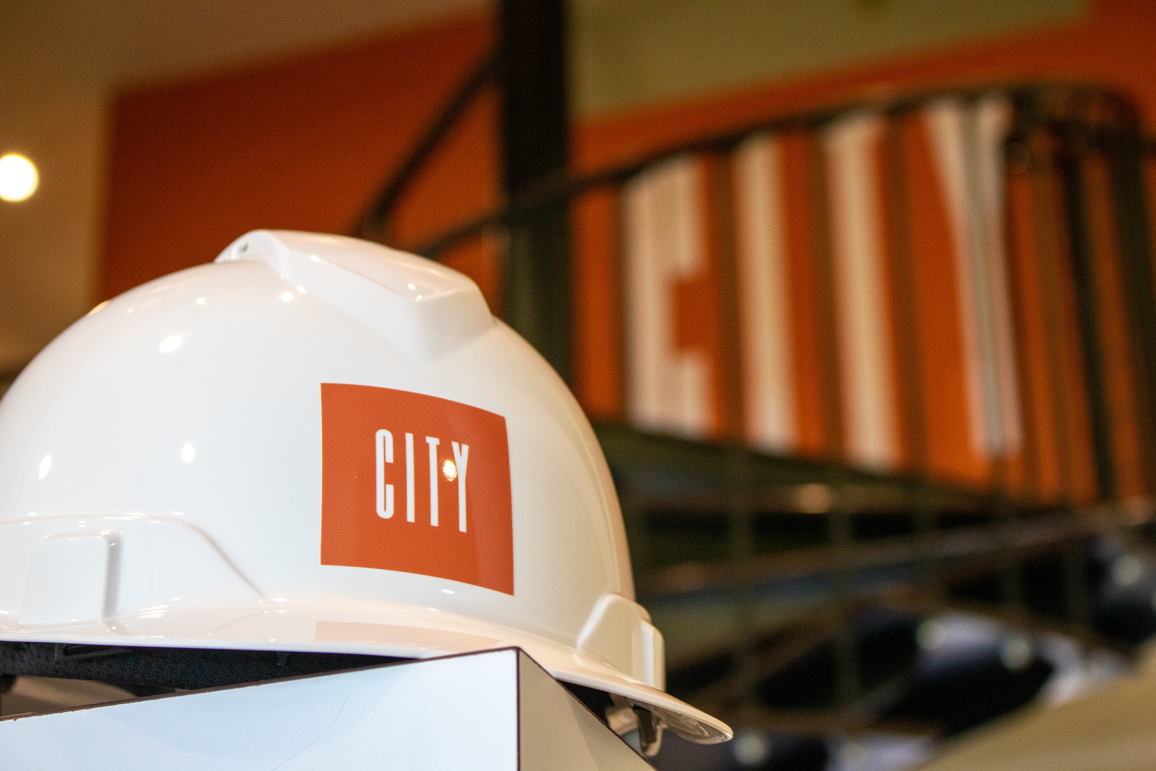 Promotional image taken within the main office.