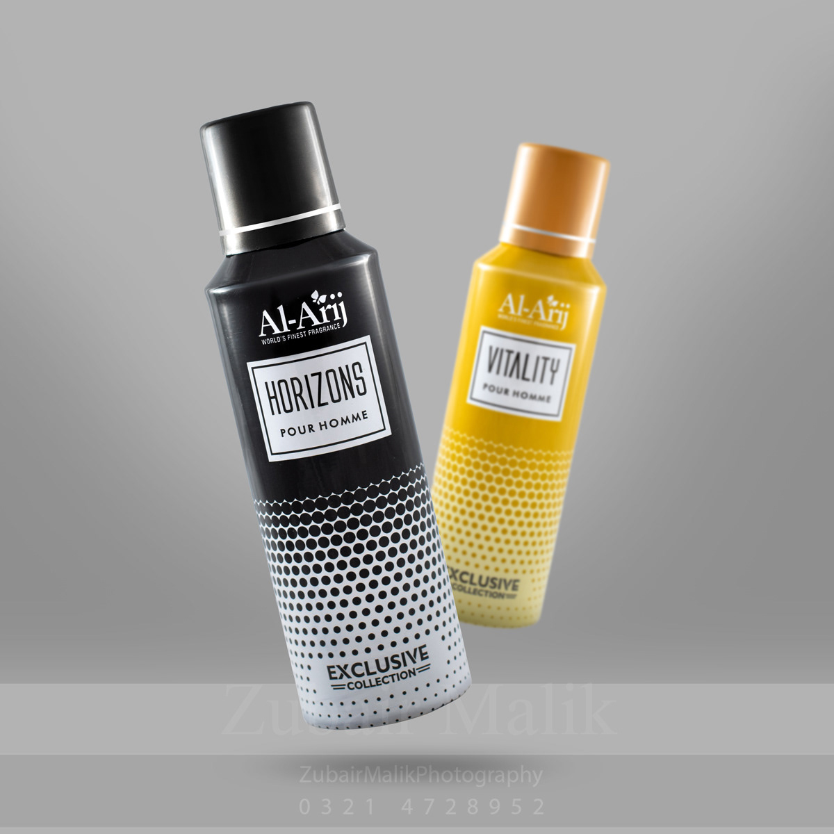 Body spray WooCommerce product photography for online store in Melbourne