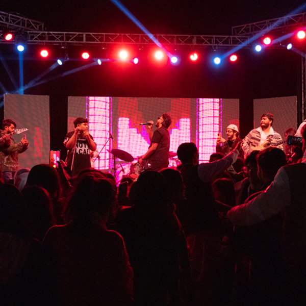 Ali and Shjr performing at APSC Kharian – captivating live concert photography in Pakistan