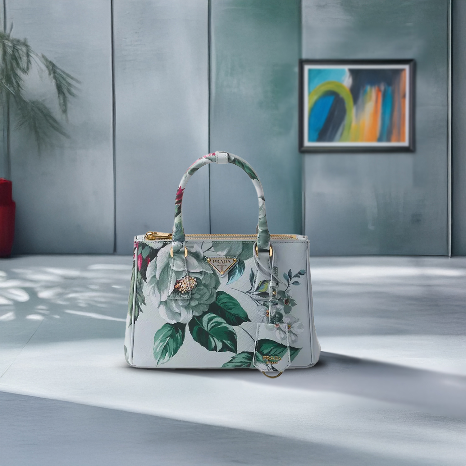 Creative designer bag product shoot highlighting texture and details in Melbourne