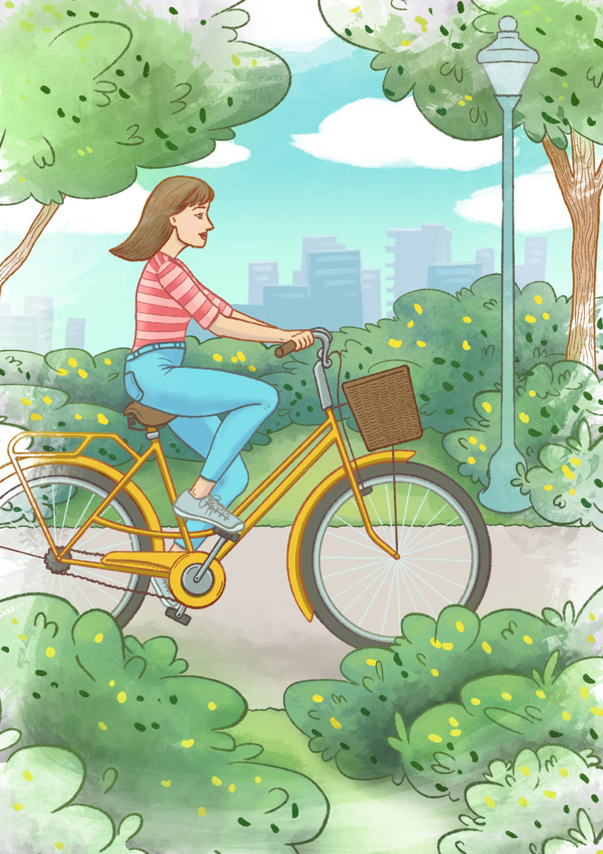 Fahrrad fahren