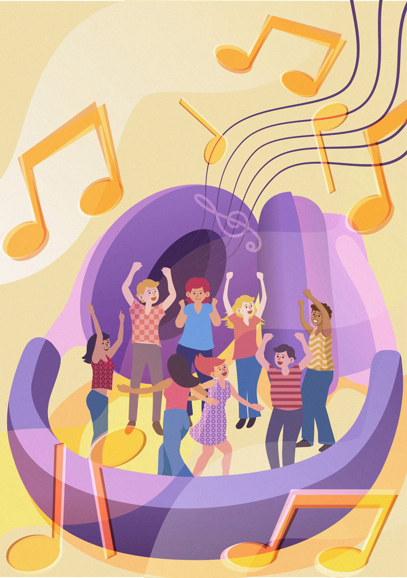 Musik Kopfhörer Illustration