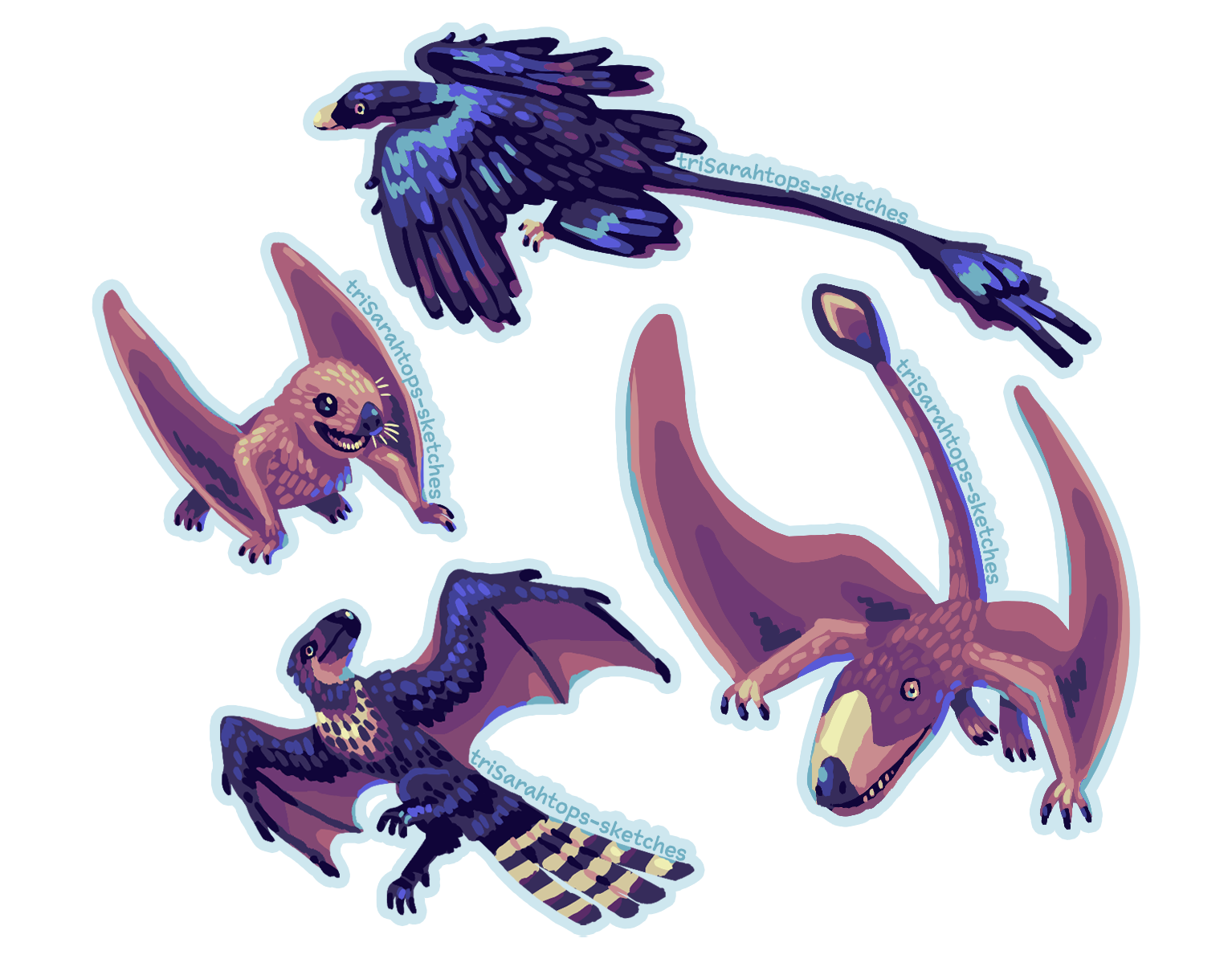 Dearly Departed Bewinged Creatures