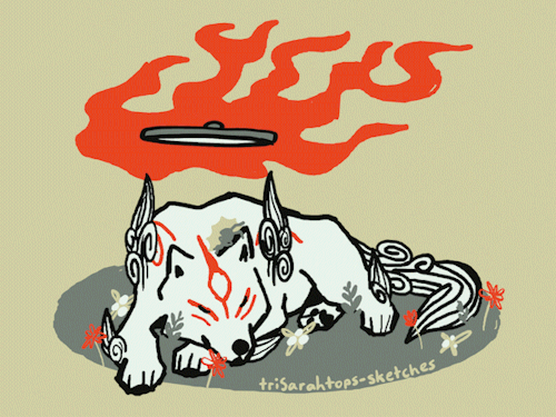Amaterasu from Okami