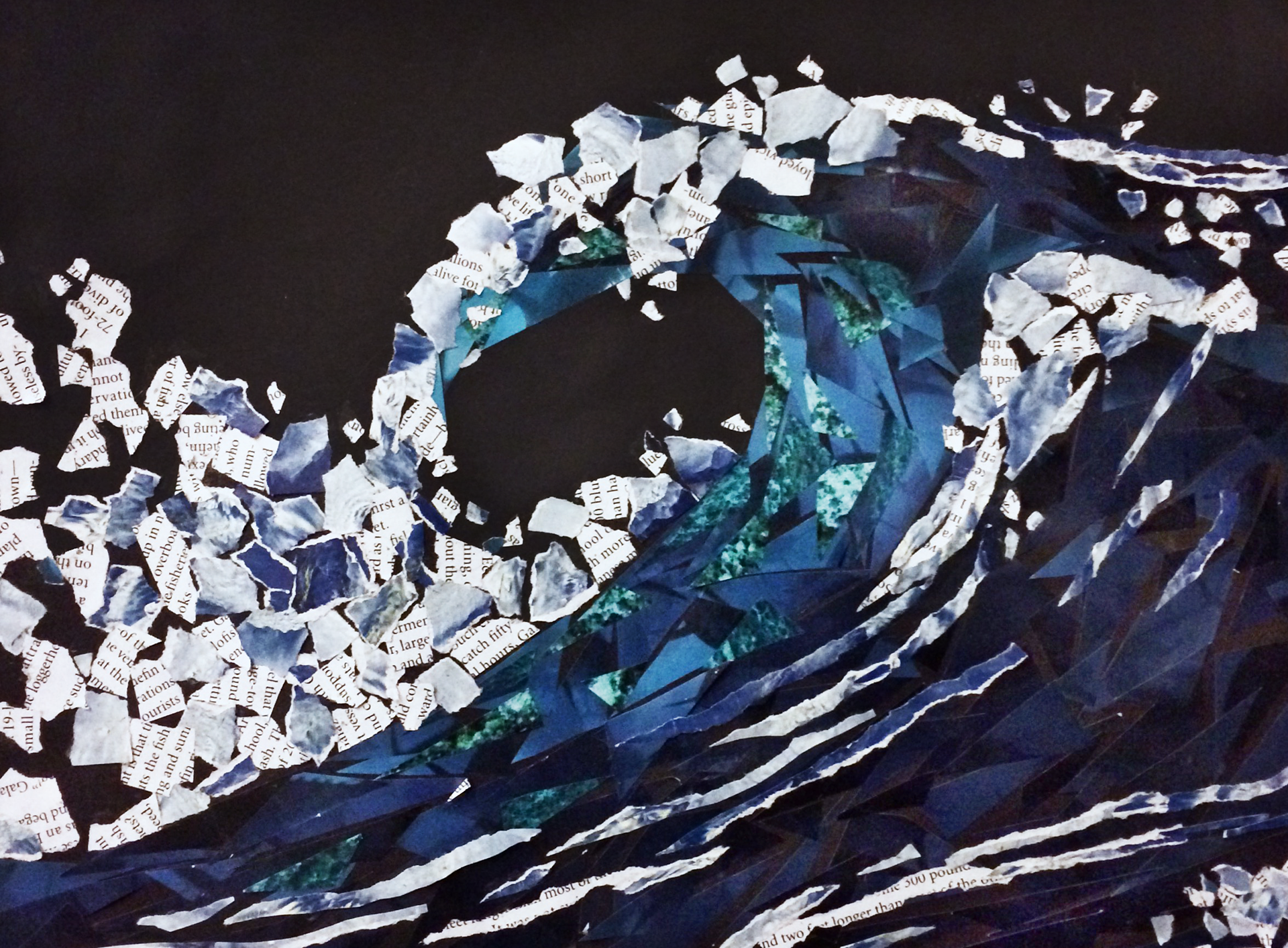 Wave; Collage