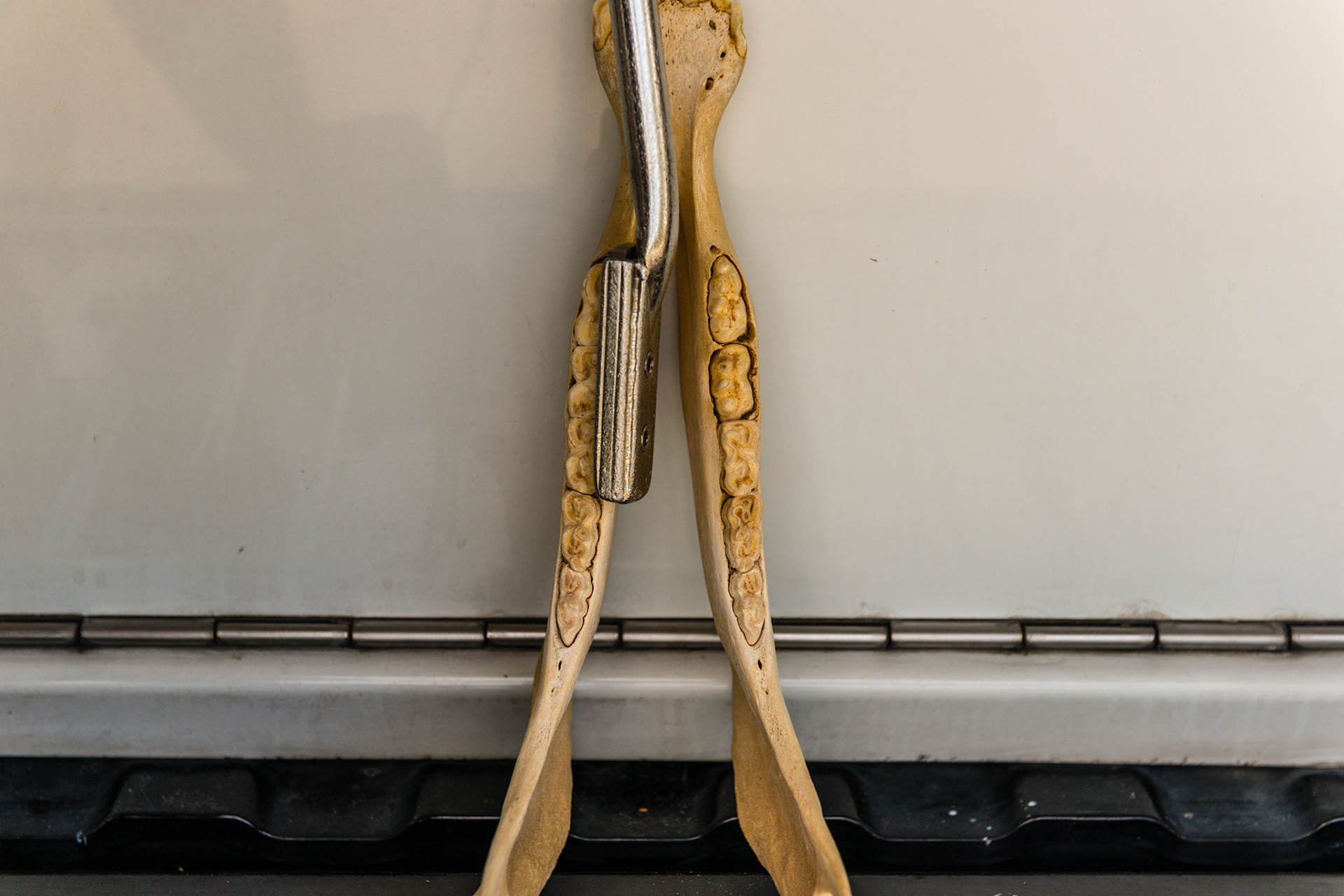 No yaw - blade is parallel to the arcade.