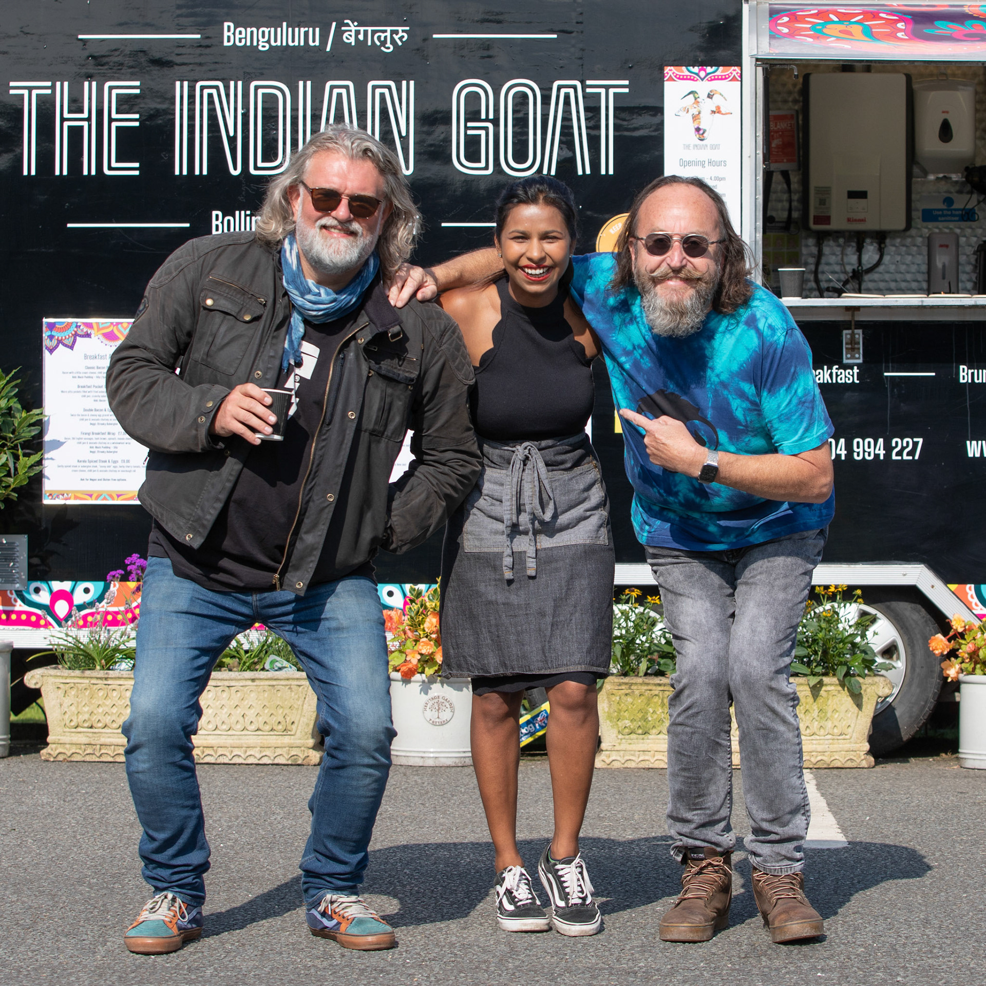 Photography of The Hairy Bikers for Kira whilst filming for their Christmas Special.