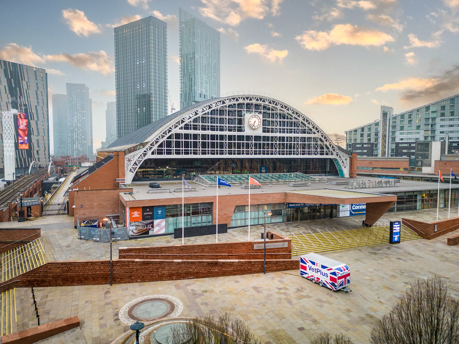 Photograph of Manchester Central formerly known as The G-Mex