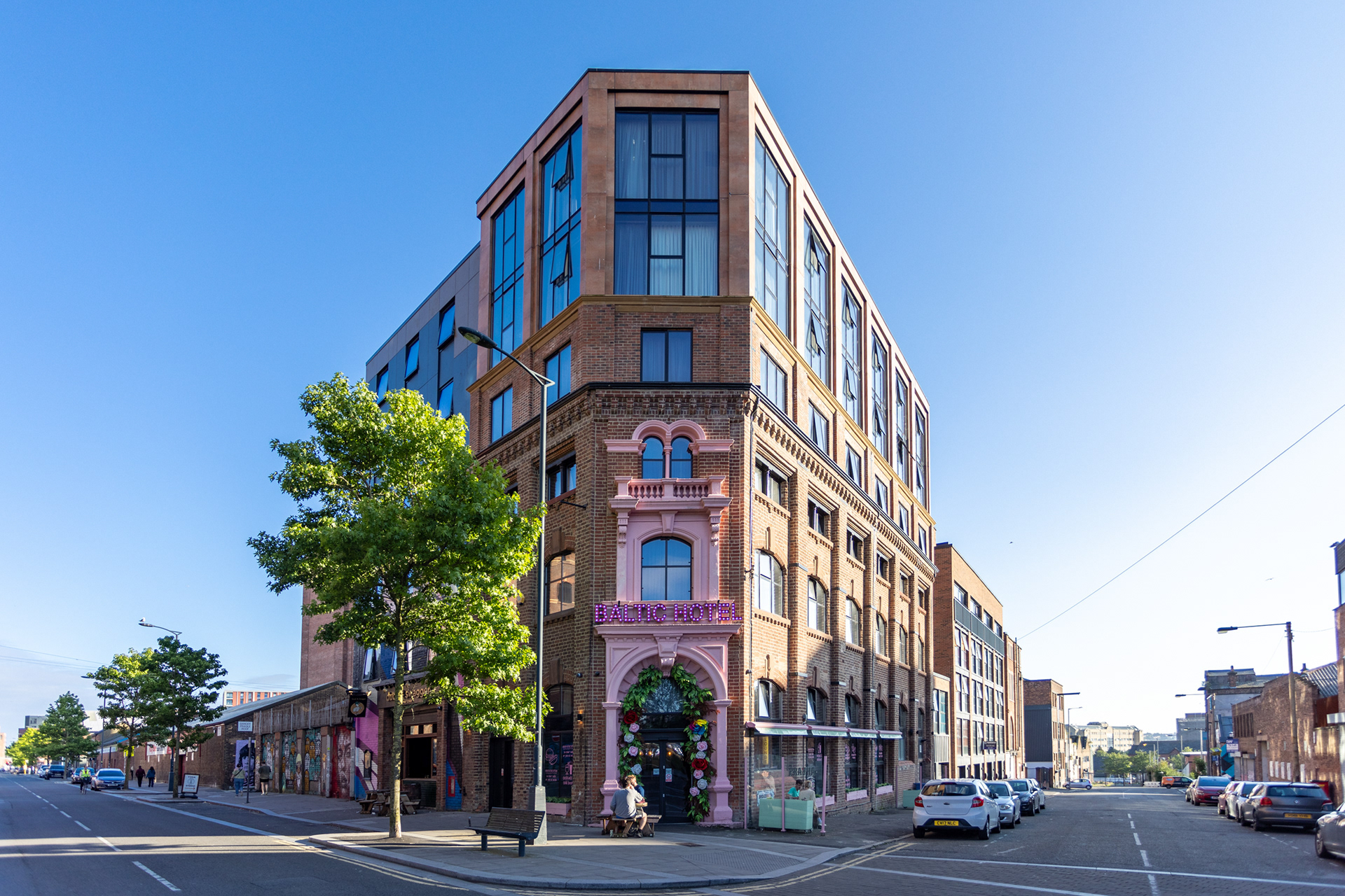 City centre photography for brochures and branding