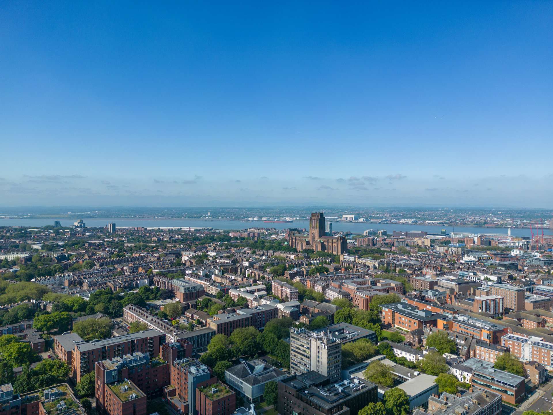 City centre aerial images, fully licensed and insured 