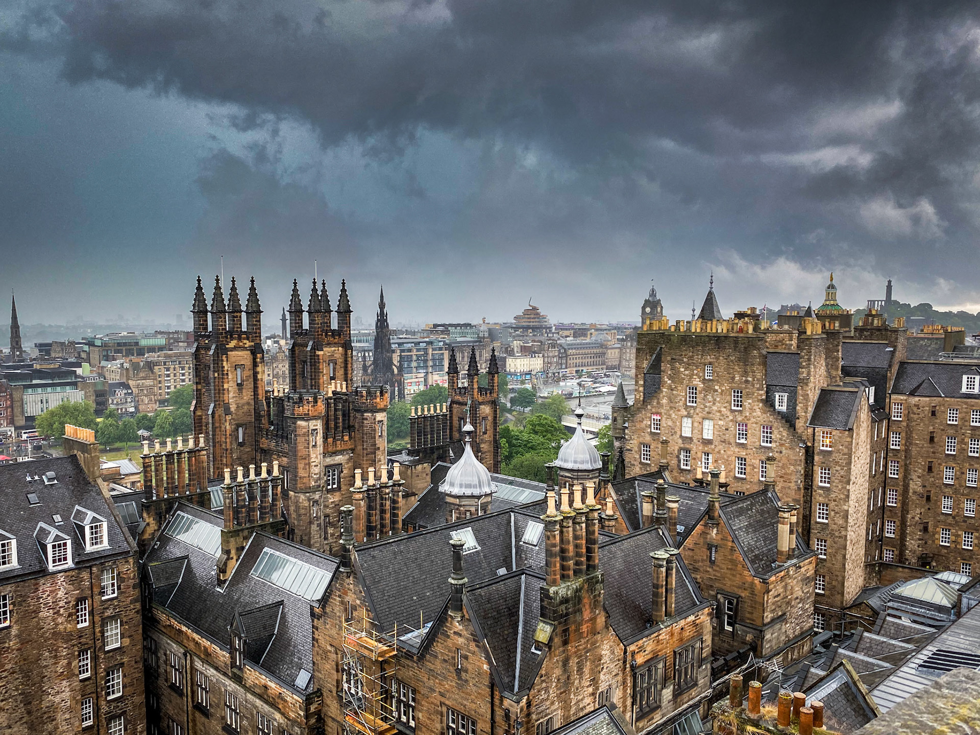 Towards Edinburgh New Town