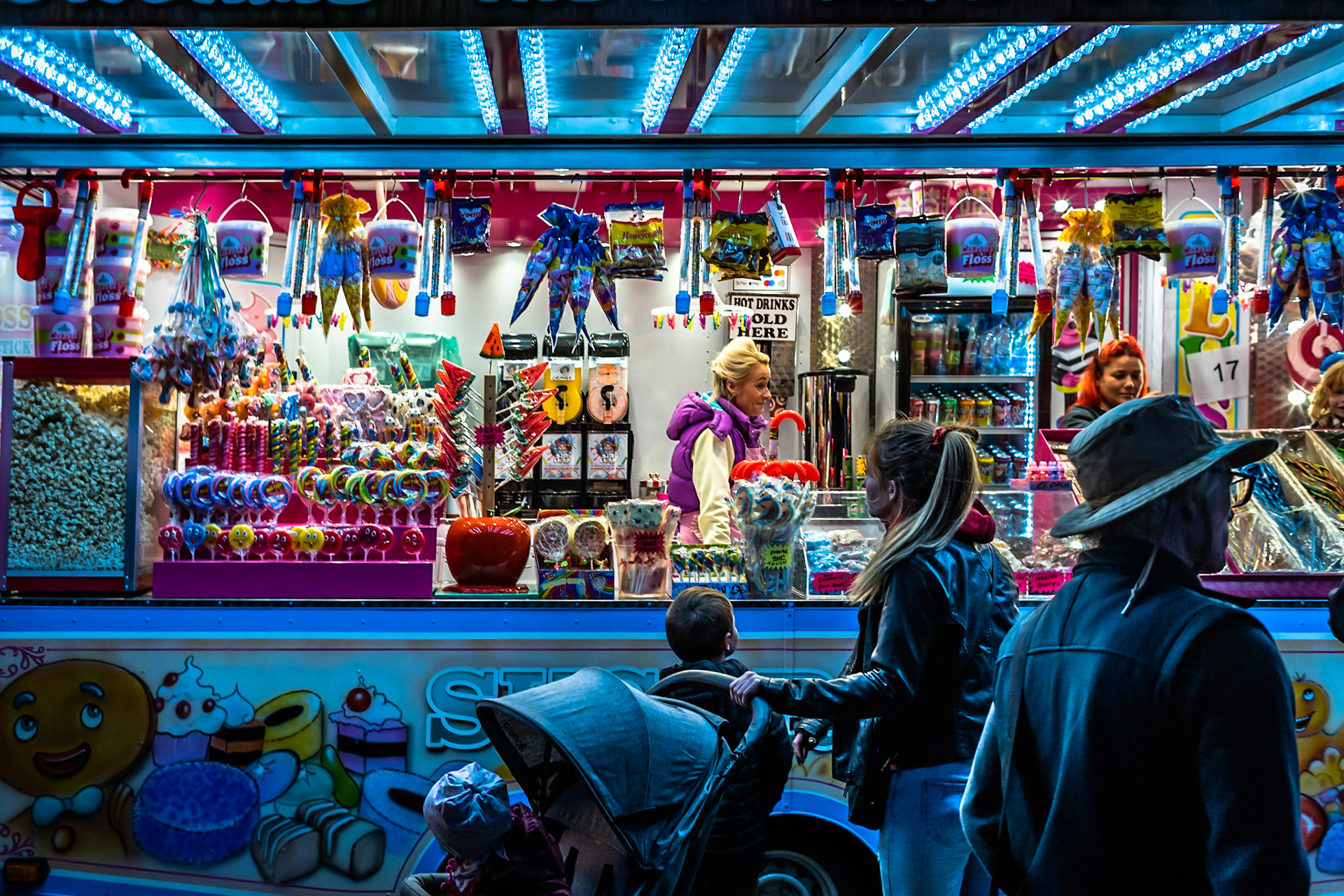 Sweets stall