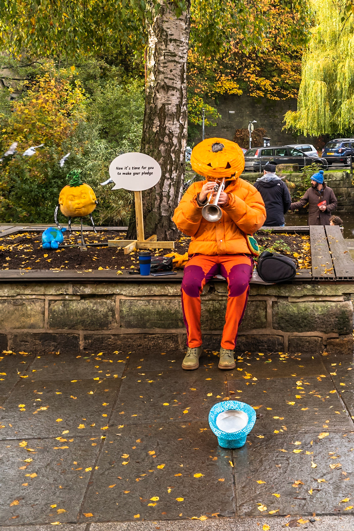Pumpkin head