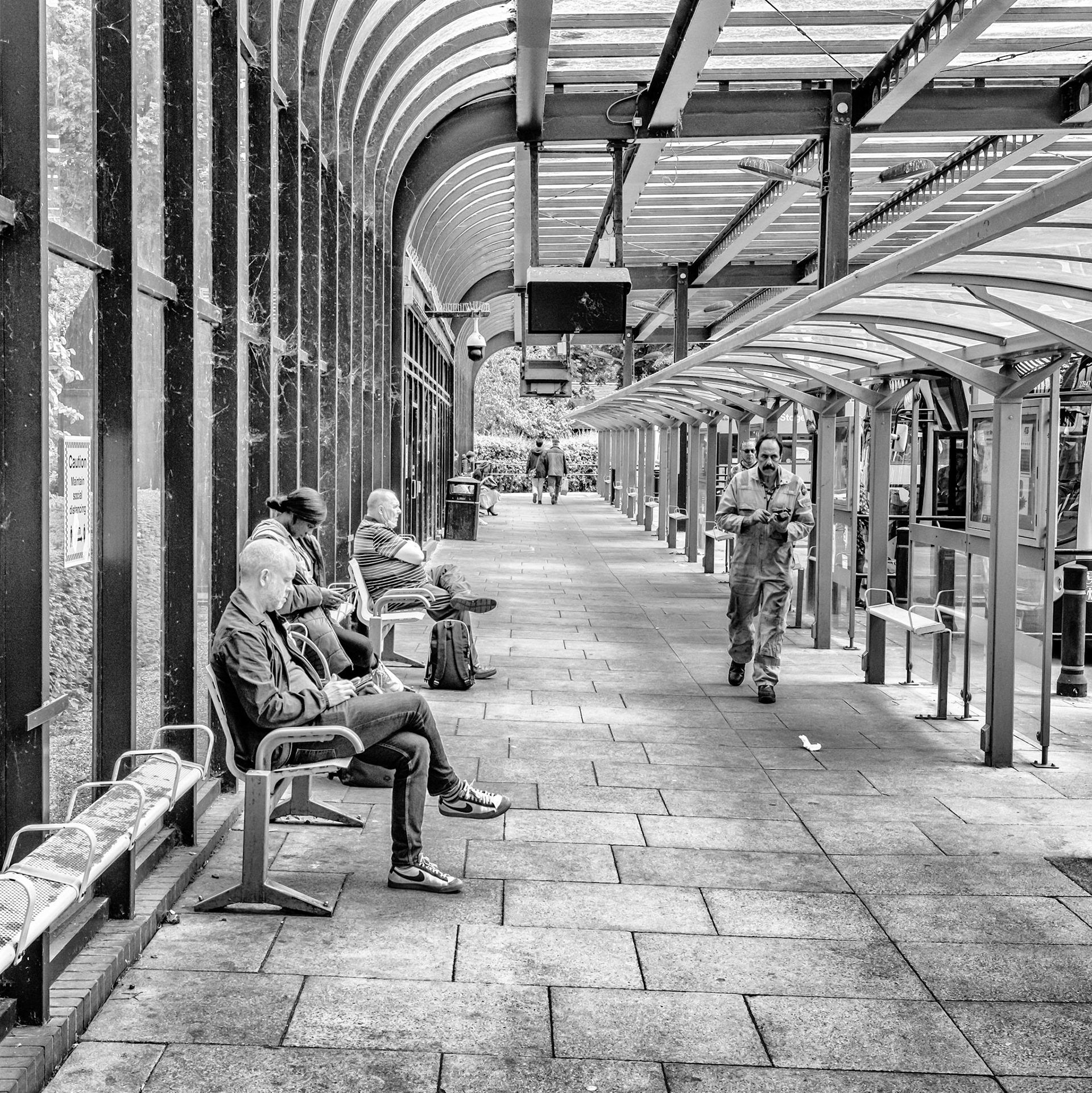 Bus station