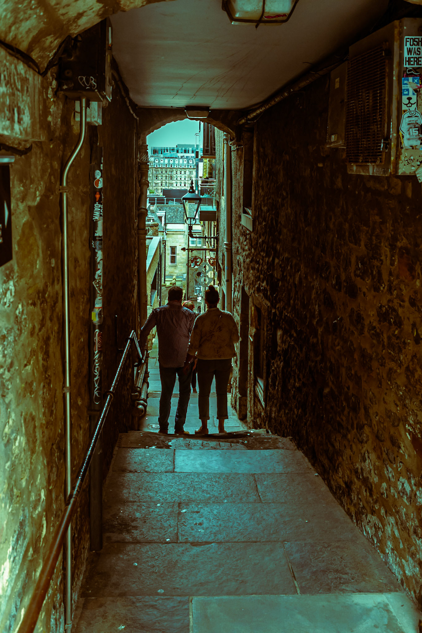 Alleyway from Edinburgh Old Town