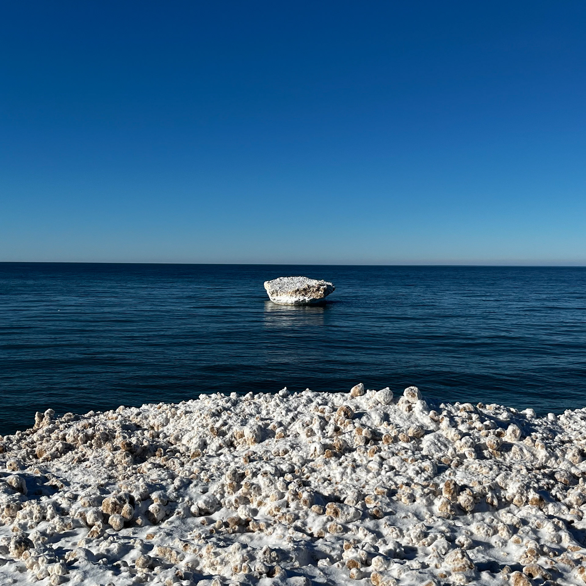 Lake Superior iceberg