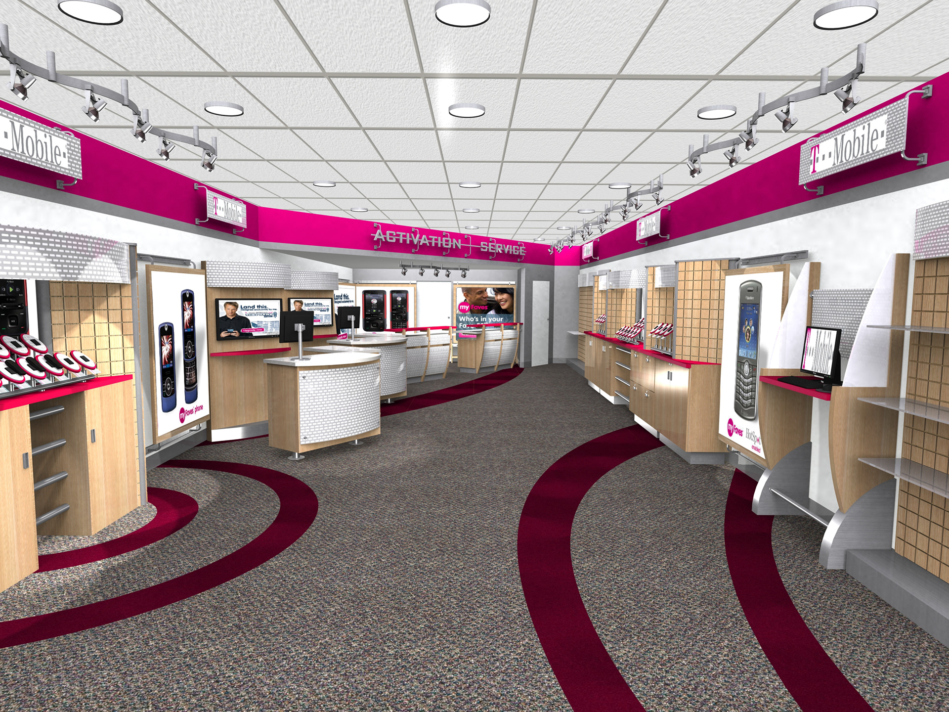 T-Mobile Store Concept