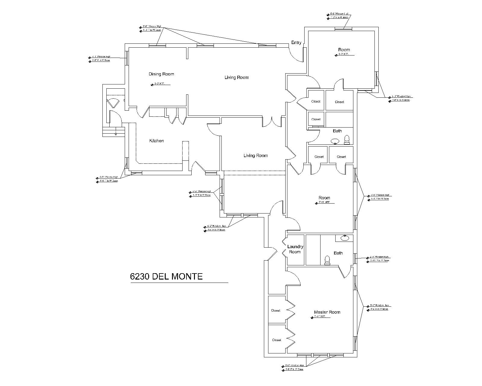 Existing Conditions Floor Plan Survey