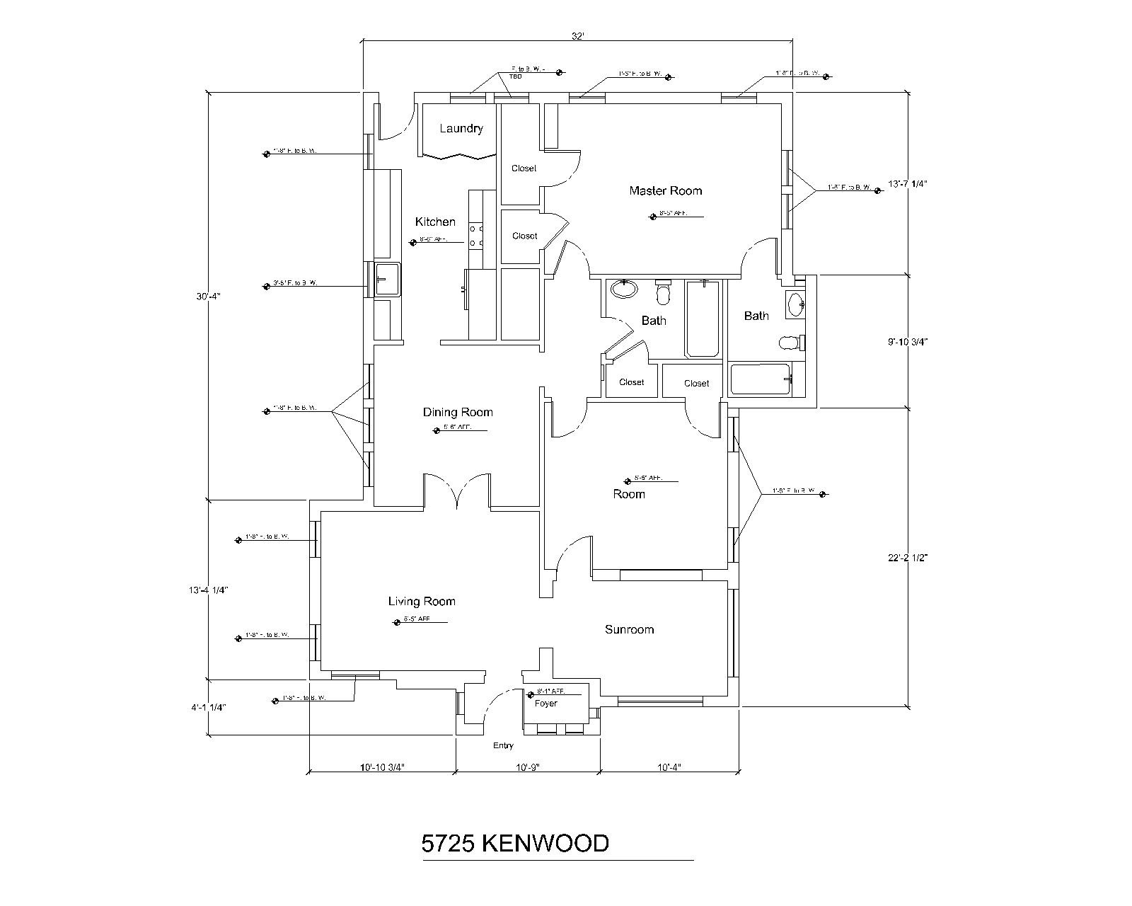 Existing Conditions Floor Plan Survey