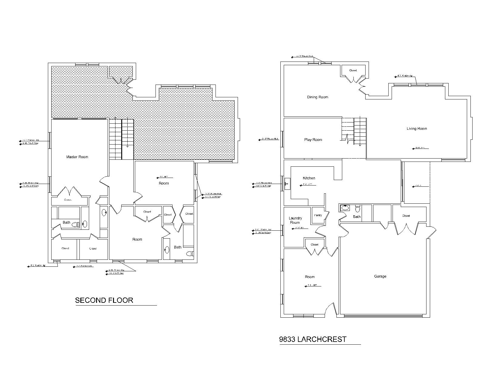 Existing Conditions Floor Plan Survey