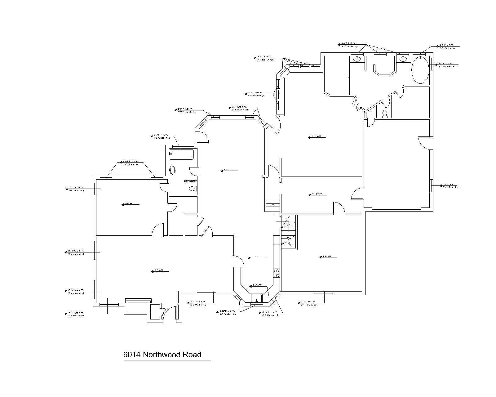 Existing Conditions Floor Plan Survey
