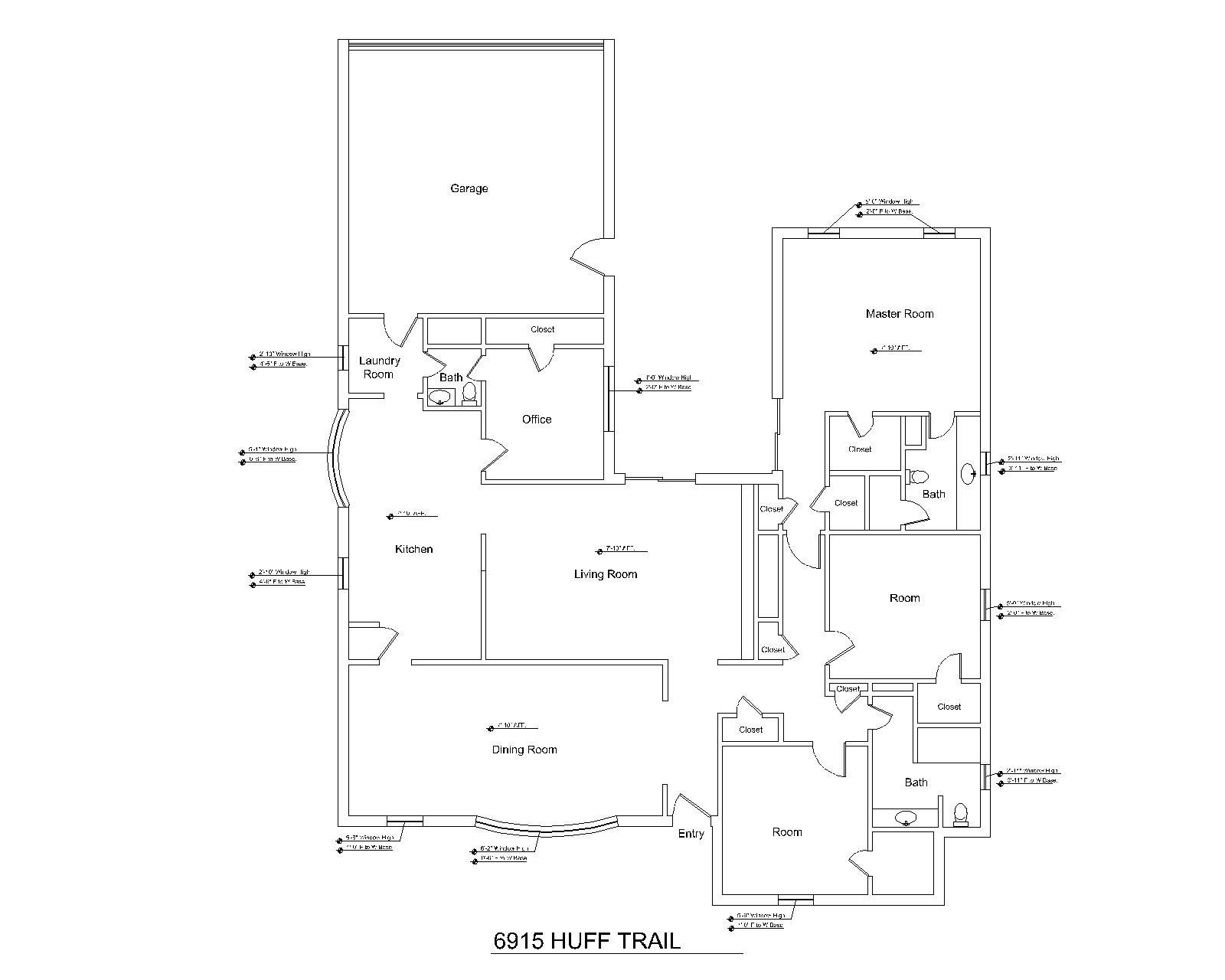 Existing Conditions Floor Plan Survey
