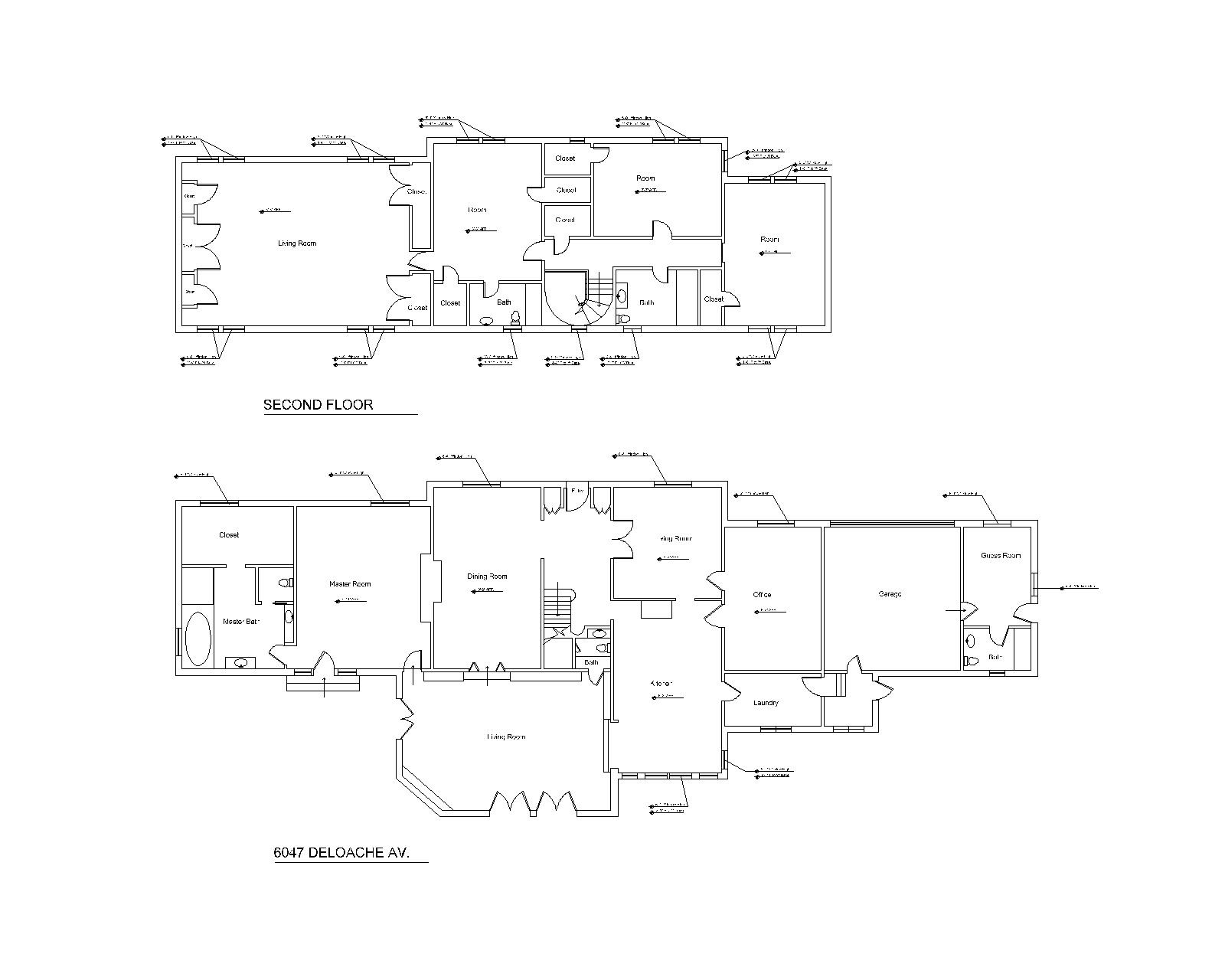 Existing Conditions Floor Plan Survey