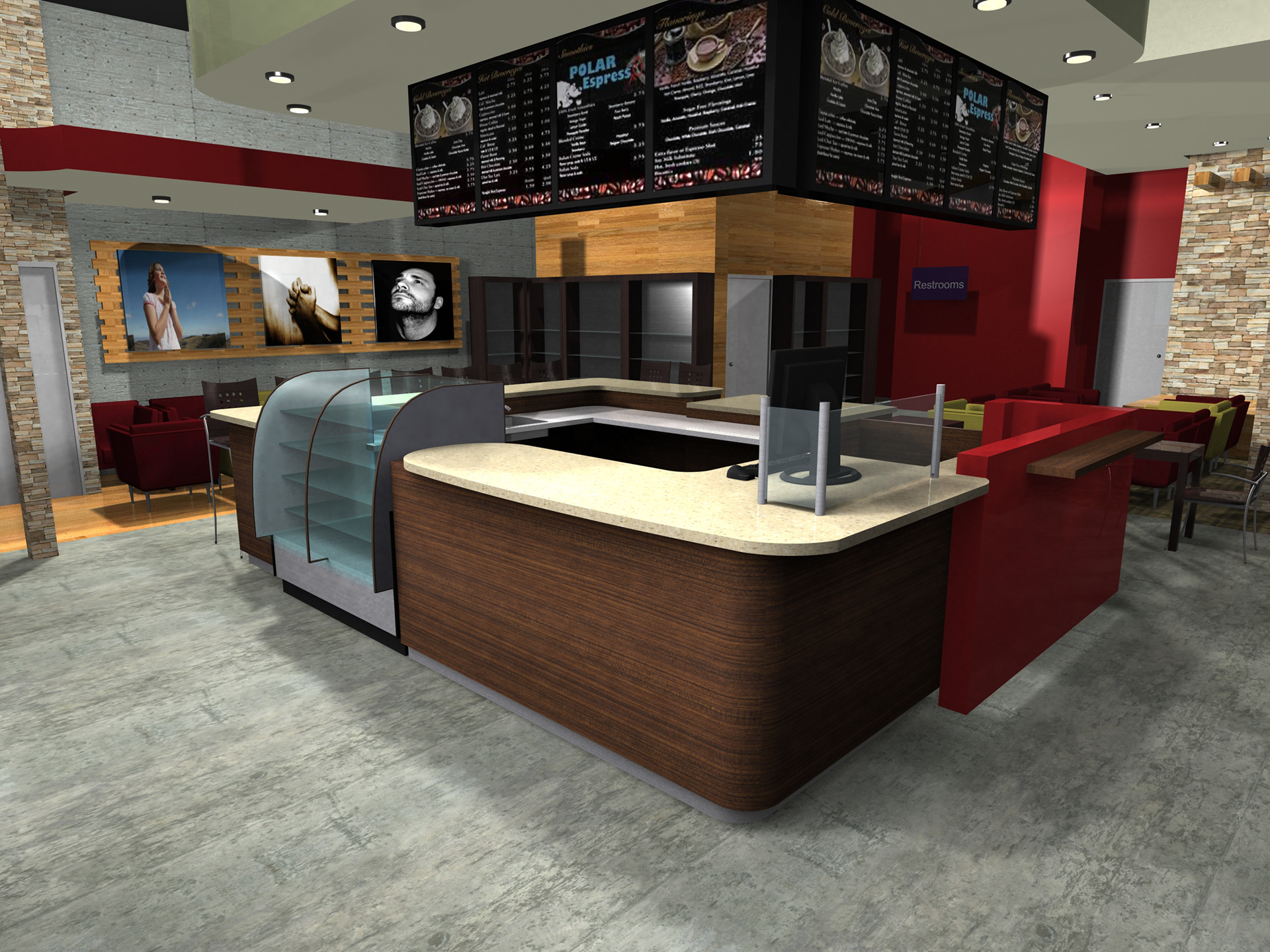 The Loop Coffee & Books Concept