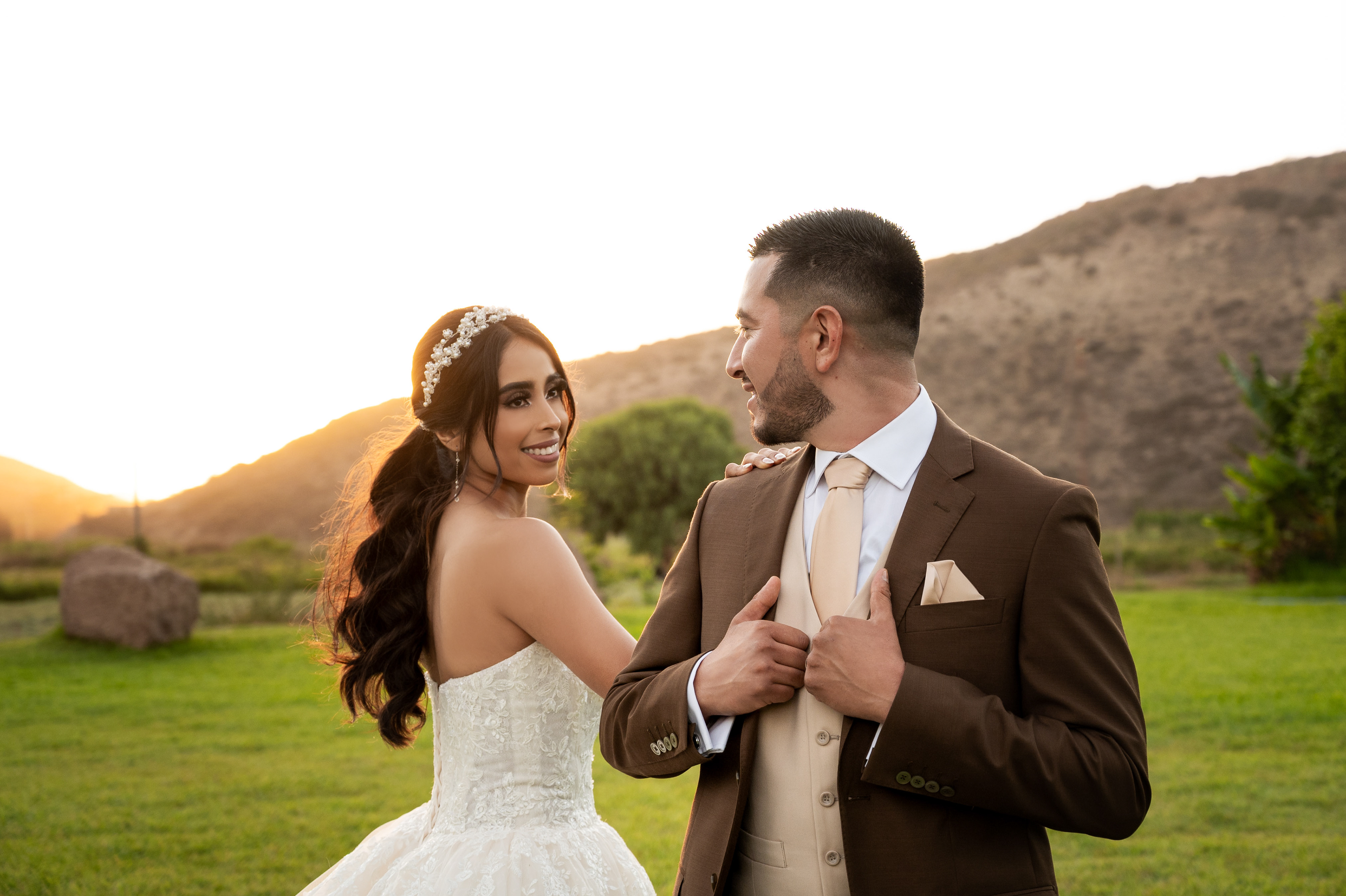 Retrato privado de novios