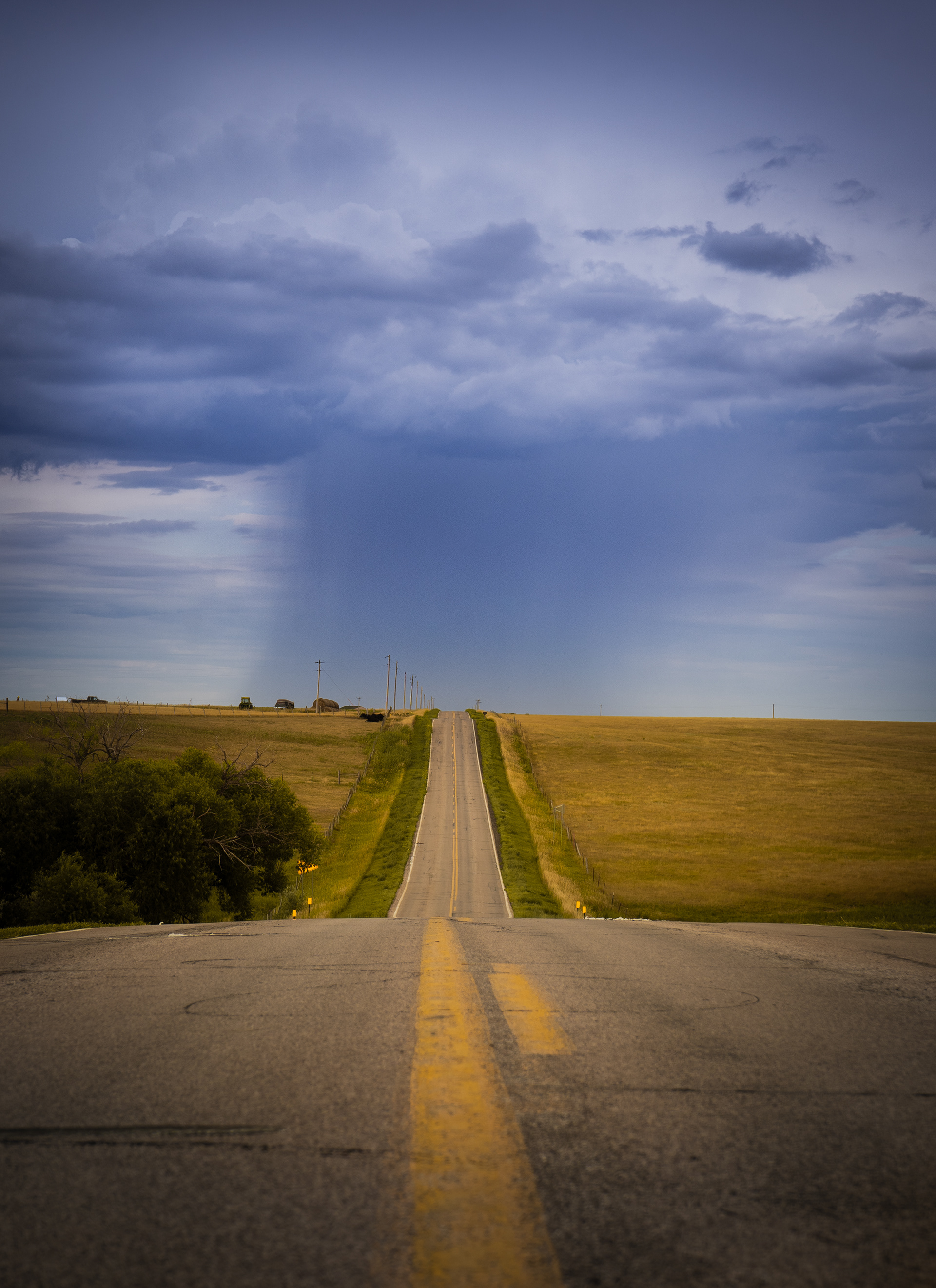 Microburst near Rapid City, South Dakota