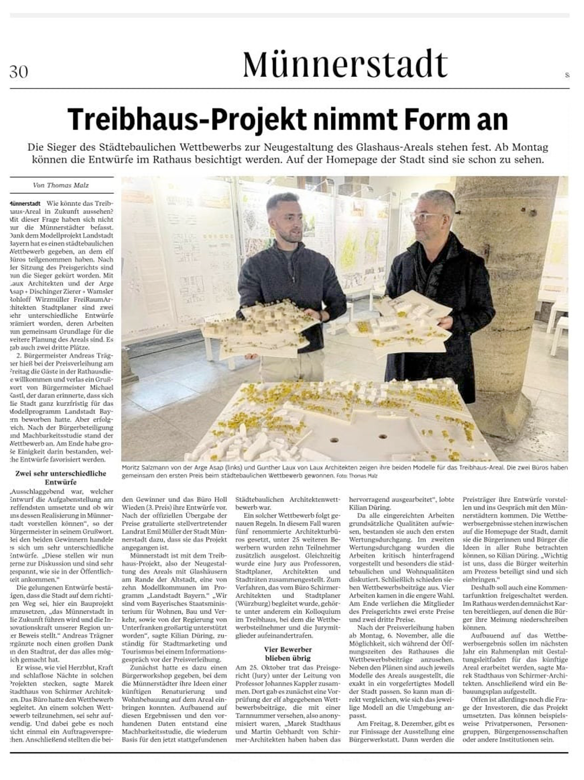 Zeitungsartikel 10.12.2024