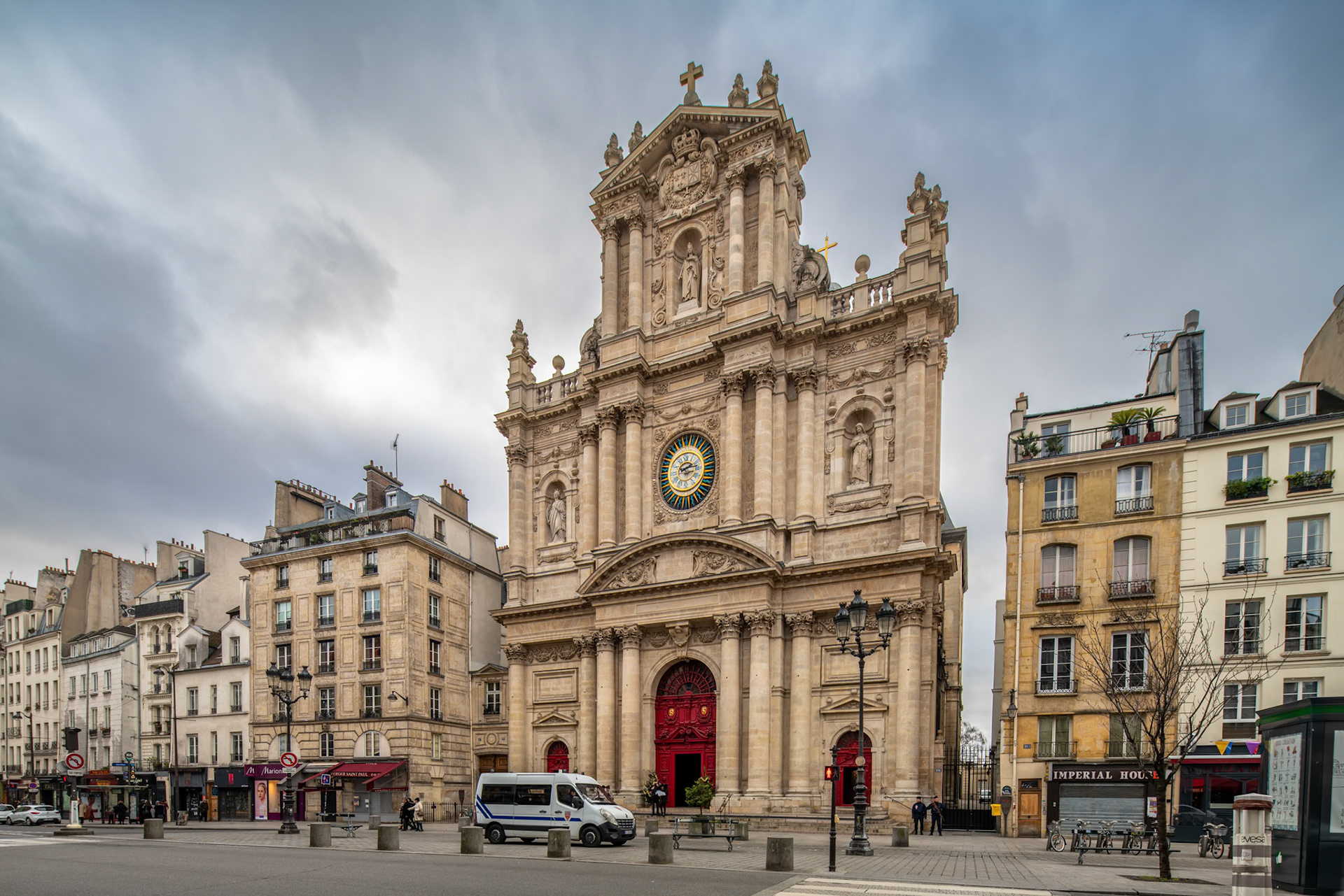 Saint Paul &amp; Saint Louis church (Paroisse Saint-Paul Saint-Louis), Marais, Paris, France