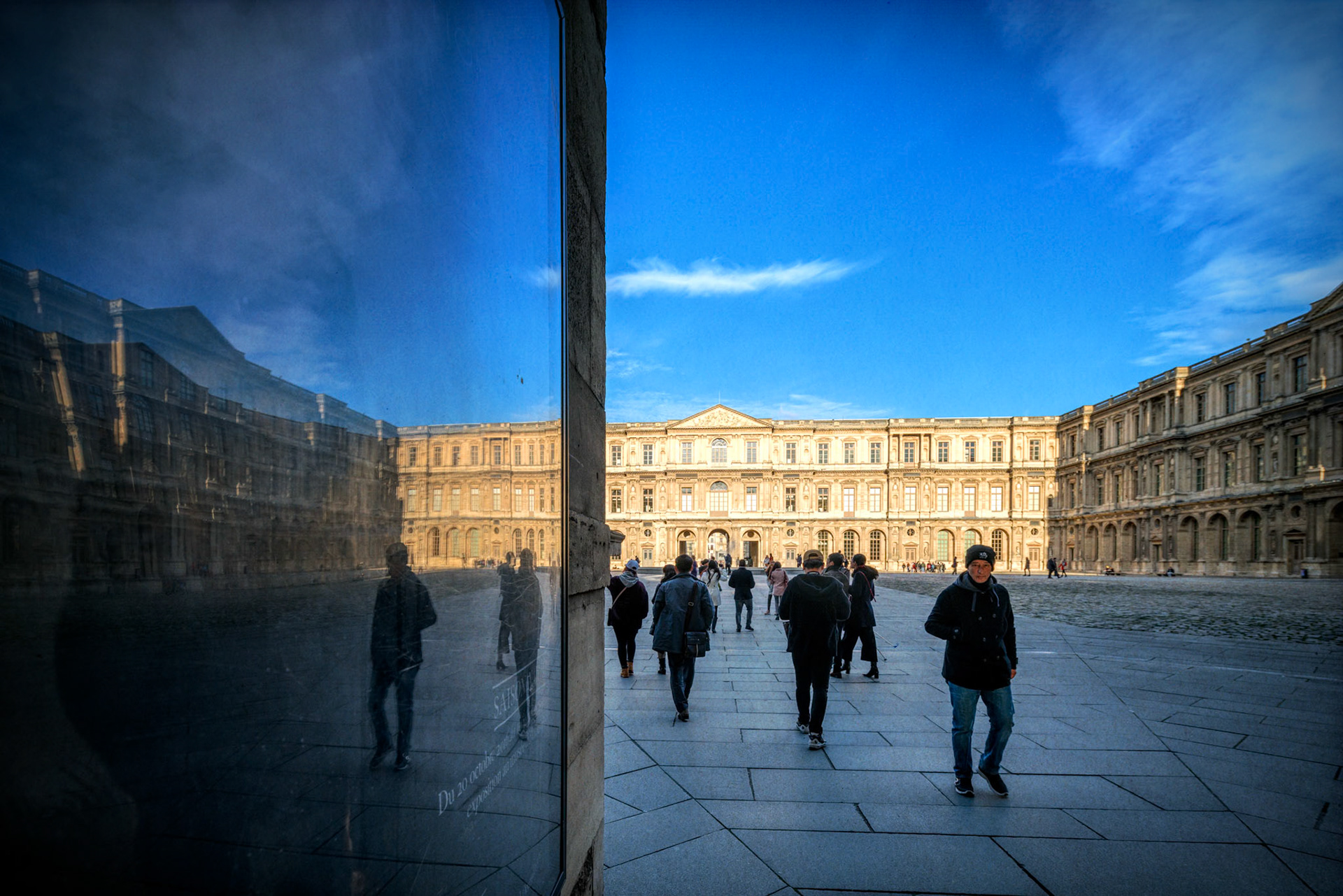 North and East sides of the Cour Carrée, Louvre Museum, Paris, France