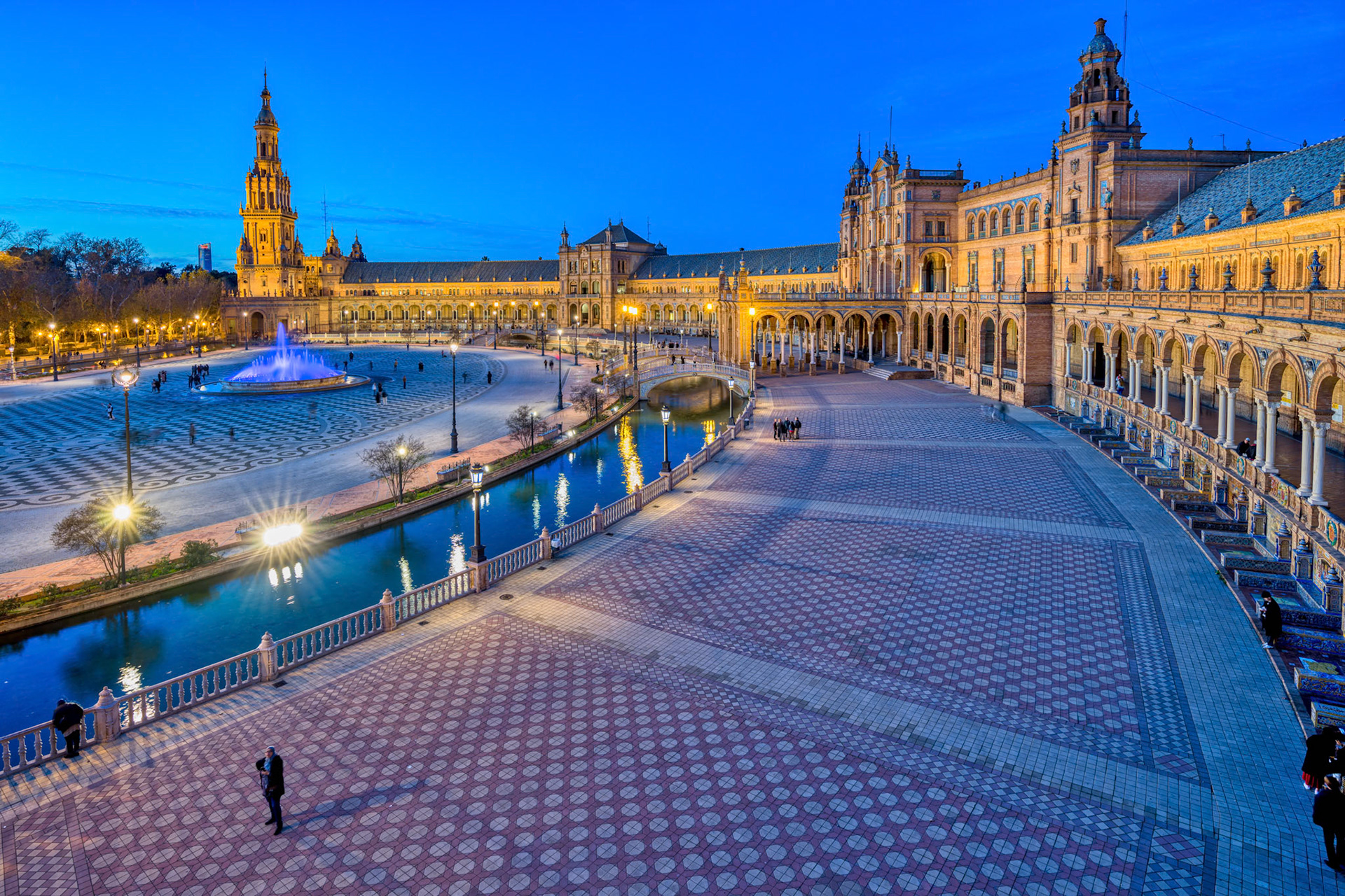 Plaza de España, Seville, Spain