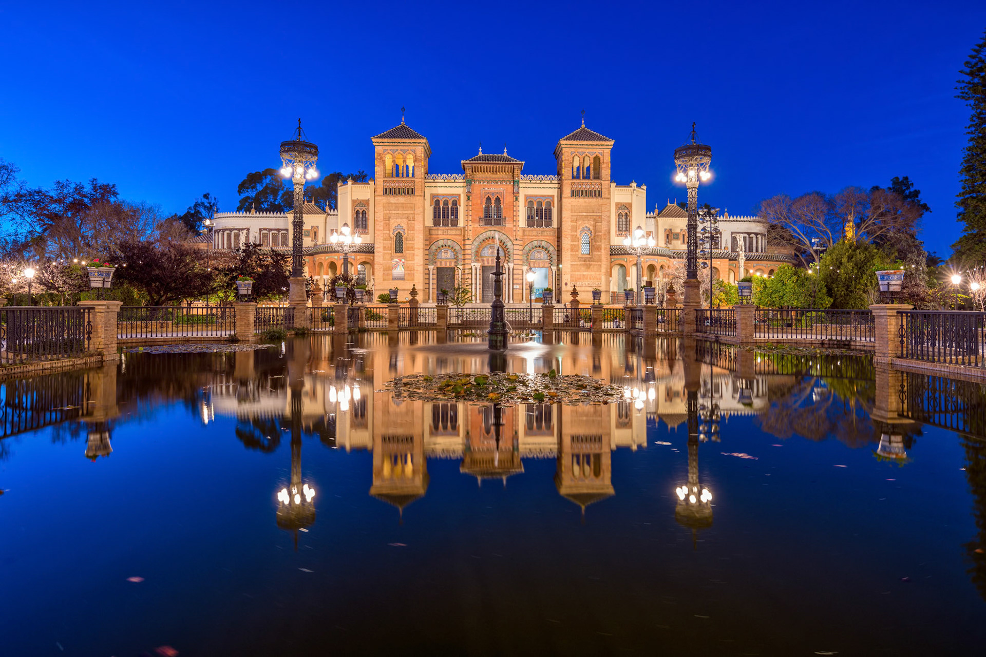 Pabellón Mudéjar, Plaza de América, Seville, Spain.