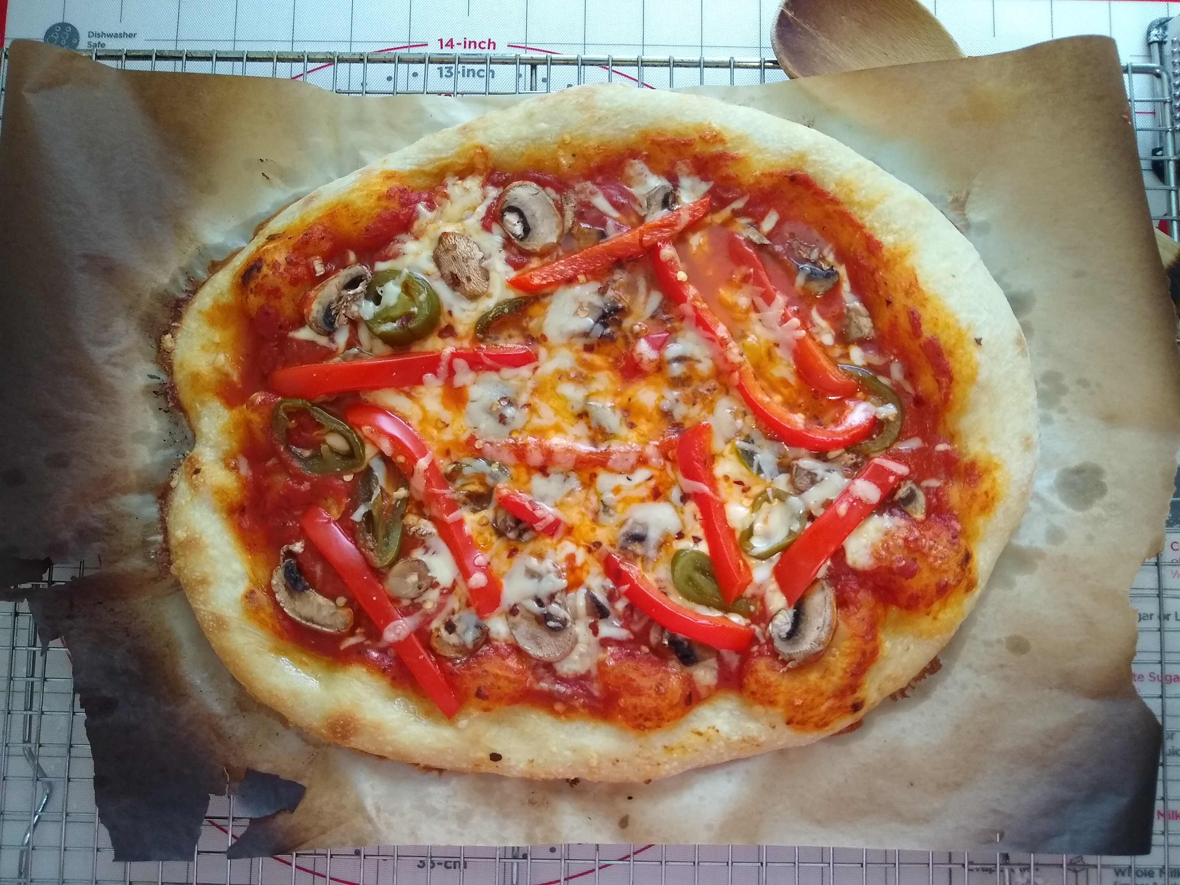 Pizza (from the Ninja Turtles Cookbook)