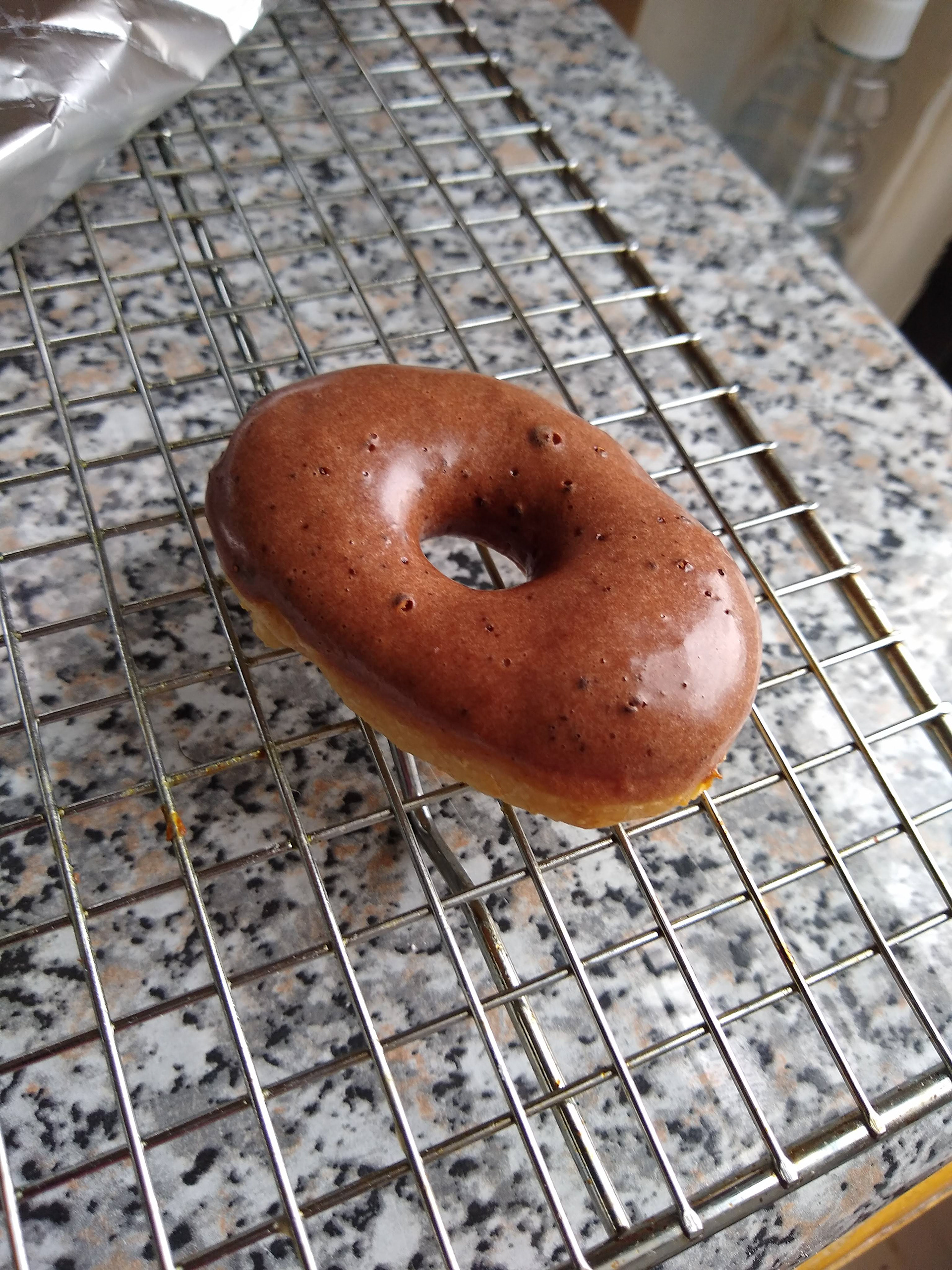 Chocolate Iced Doughnut