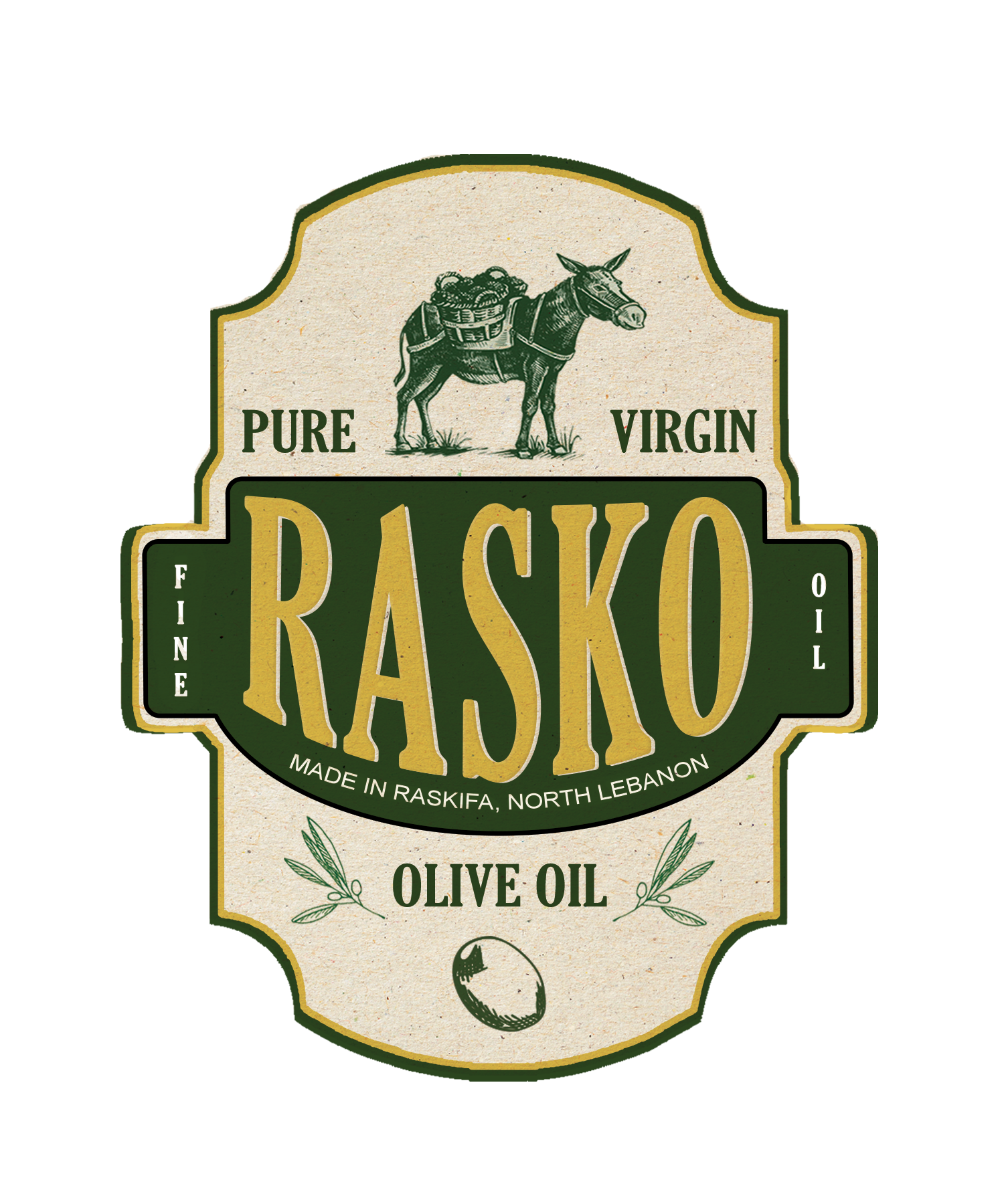 RASKO Virgin Olive Oil Logo