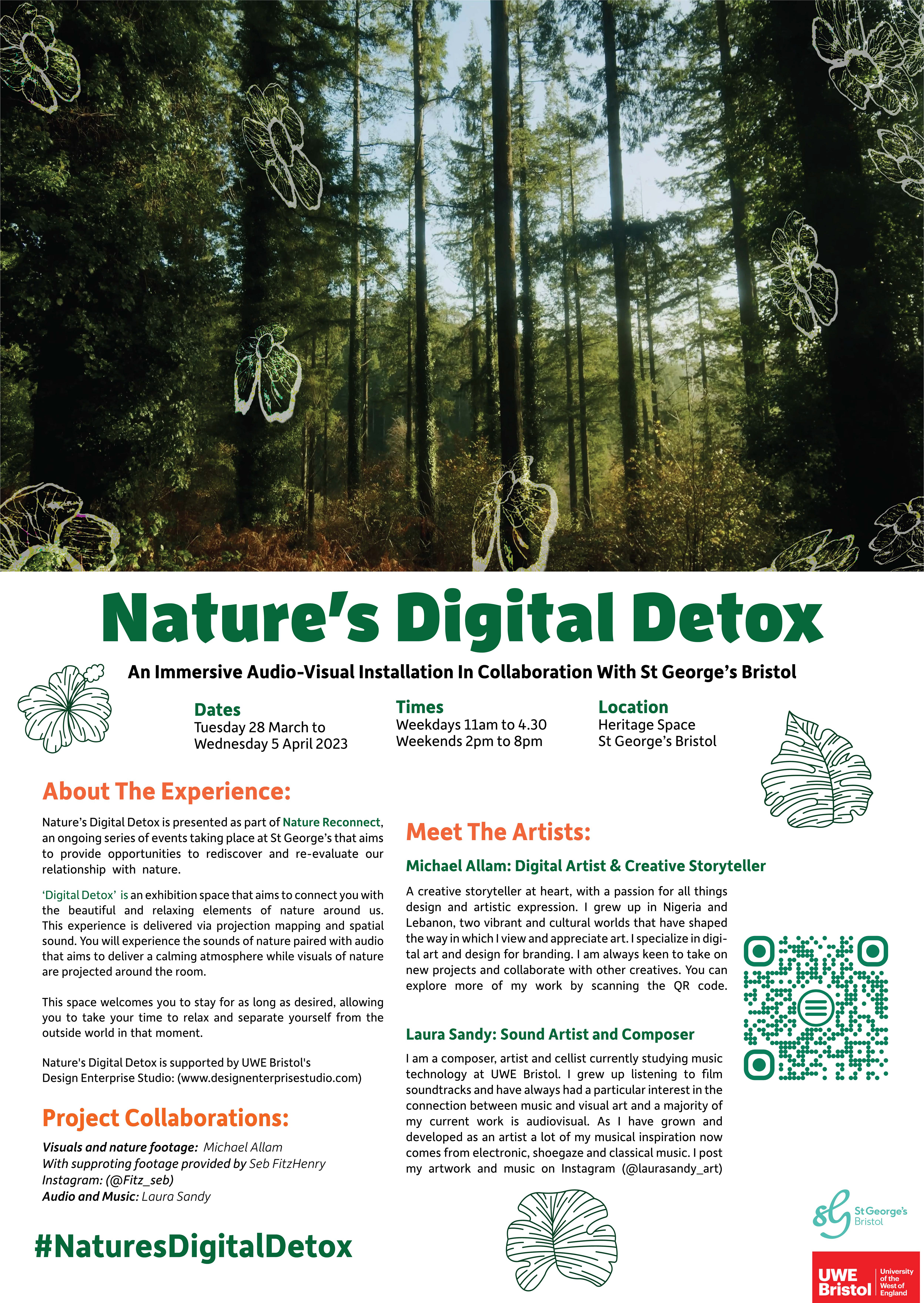Event Info Poster Design