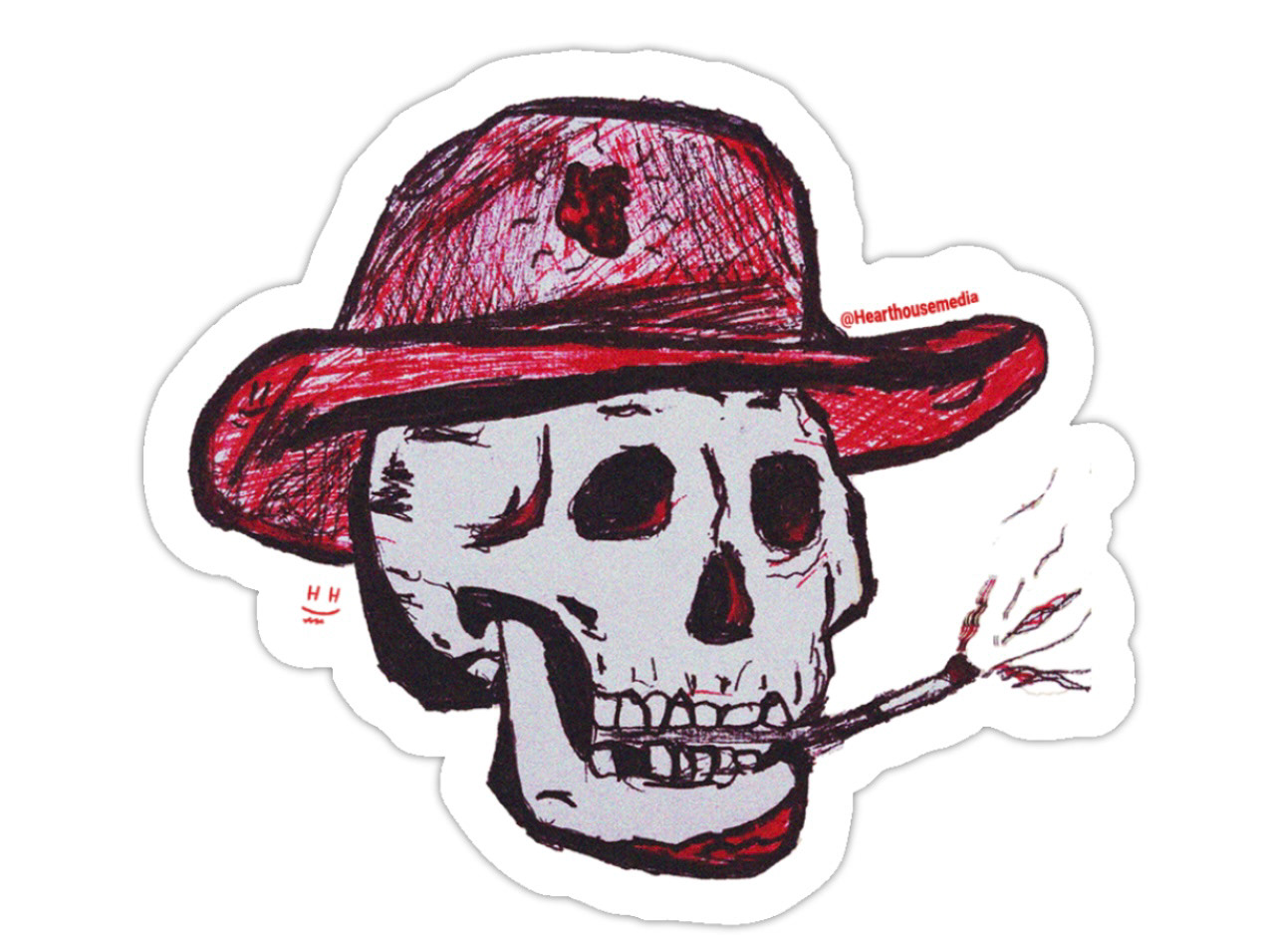 Heart House Stickers
