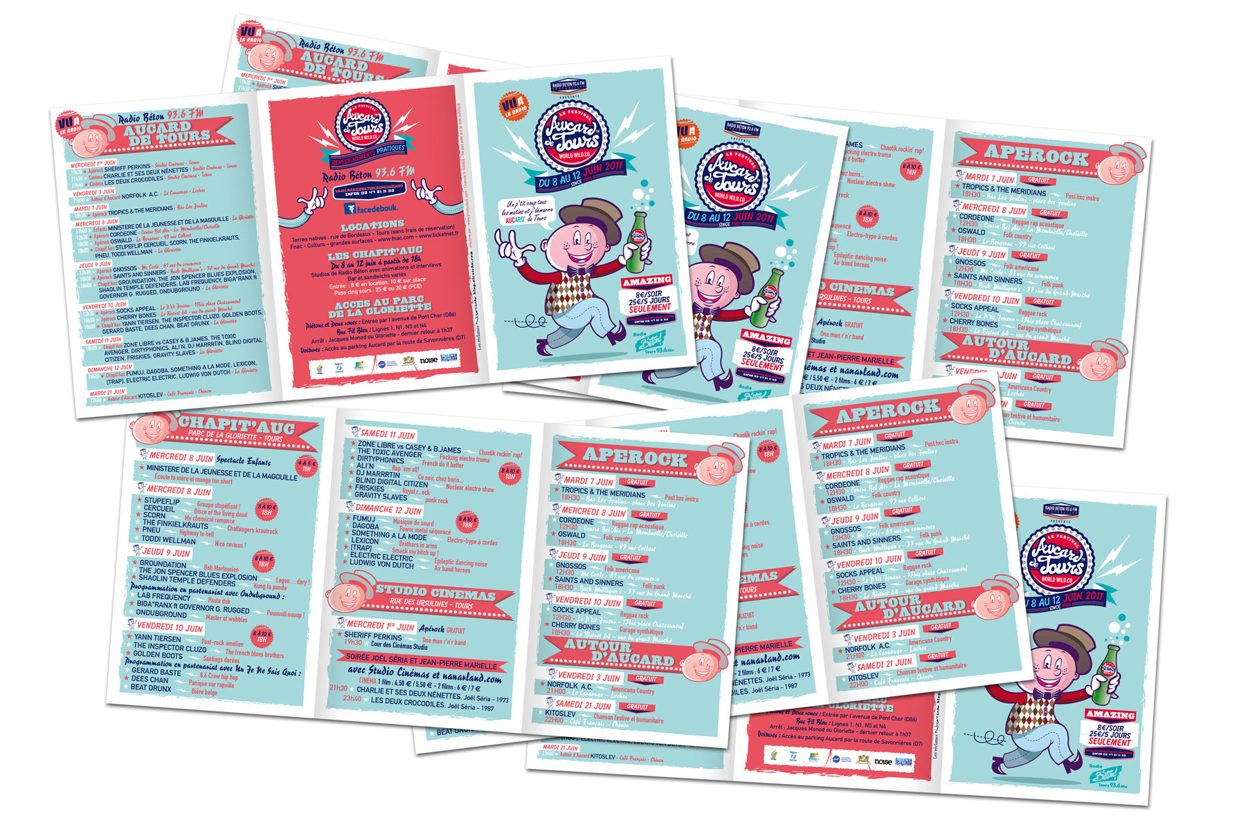 AUCARD DE TOURS 2011 - Programme