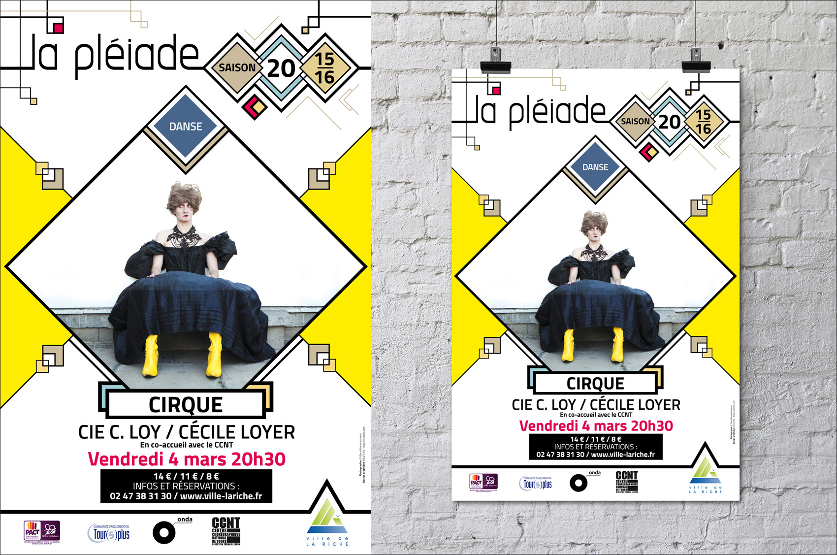 édition 2015/2016 - Affiche spectacle 80x60