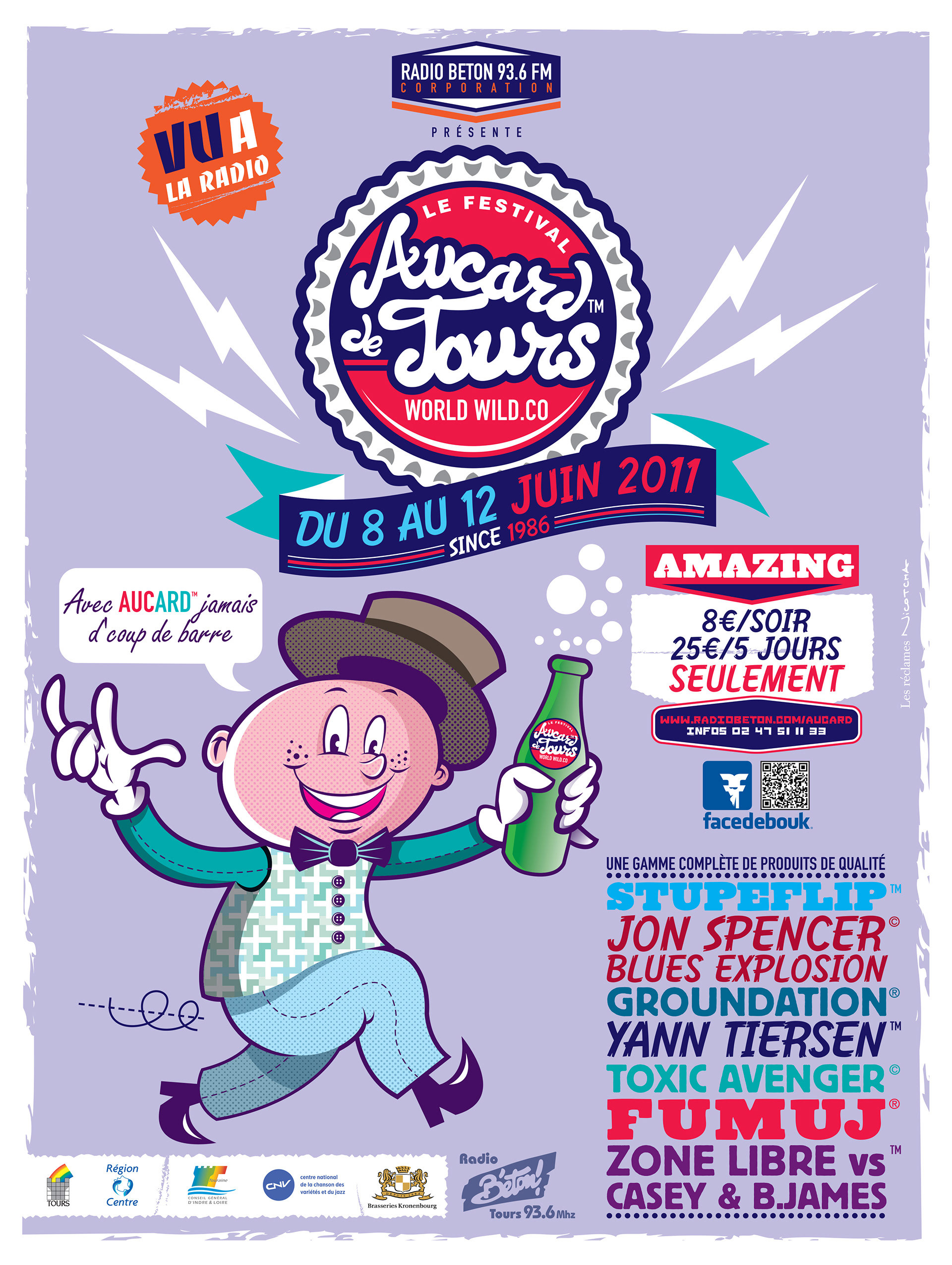 AUCARD DE TOURS 2011 - Flyer