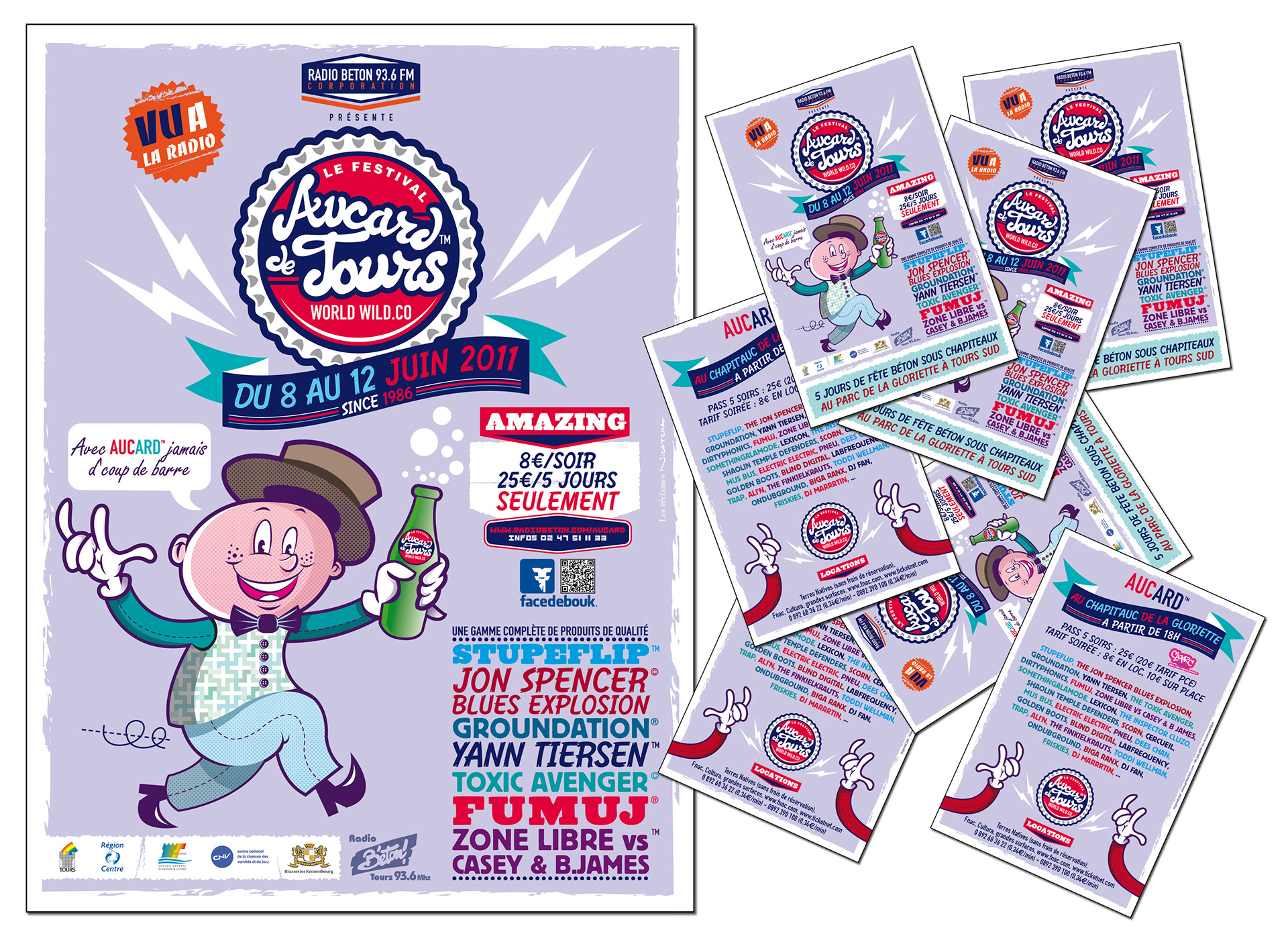 AUCARD DE TOURS 2011 - Flyer