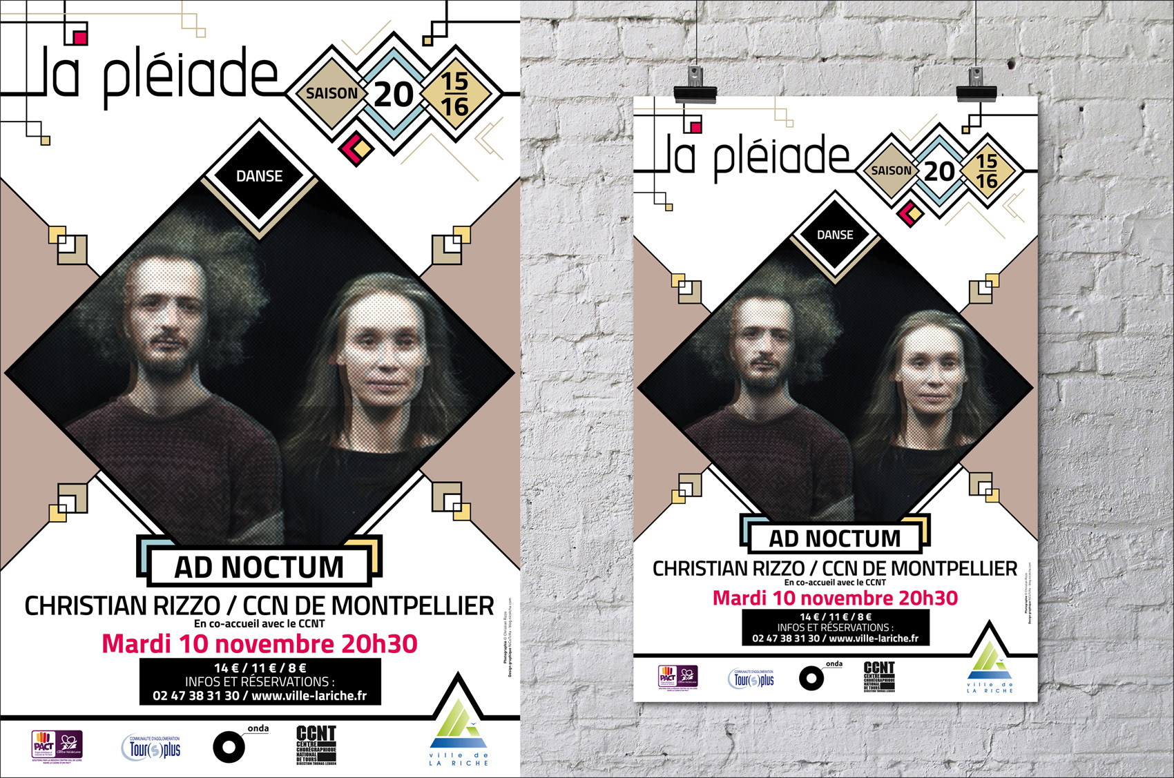 édition 2015/2016 - Affiche spectacle 80x60