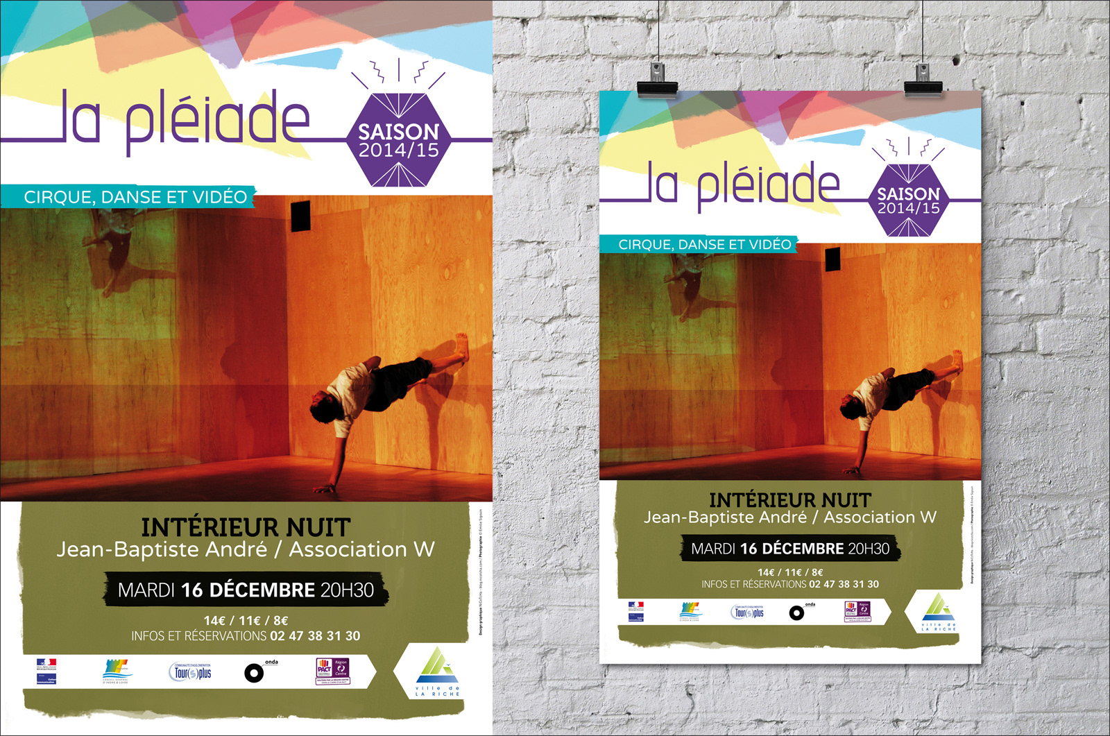 édition 2014/2015 - Affiche spectacle 80x60