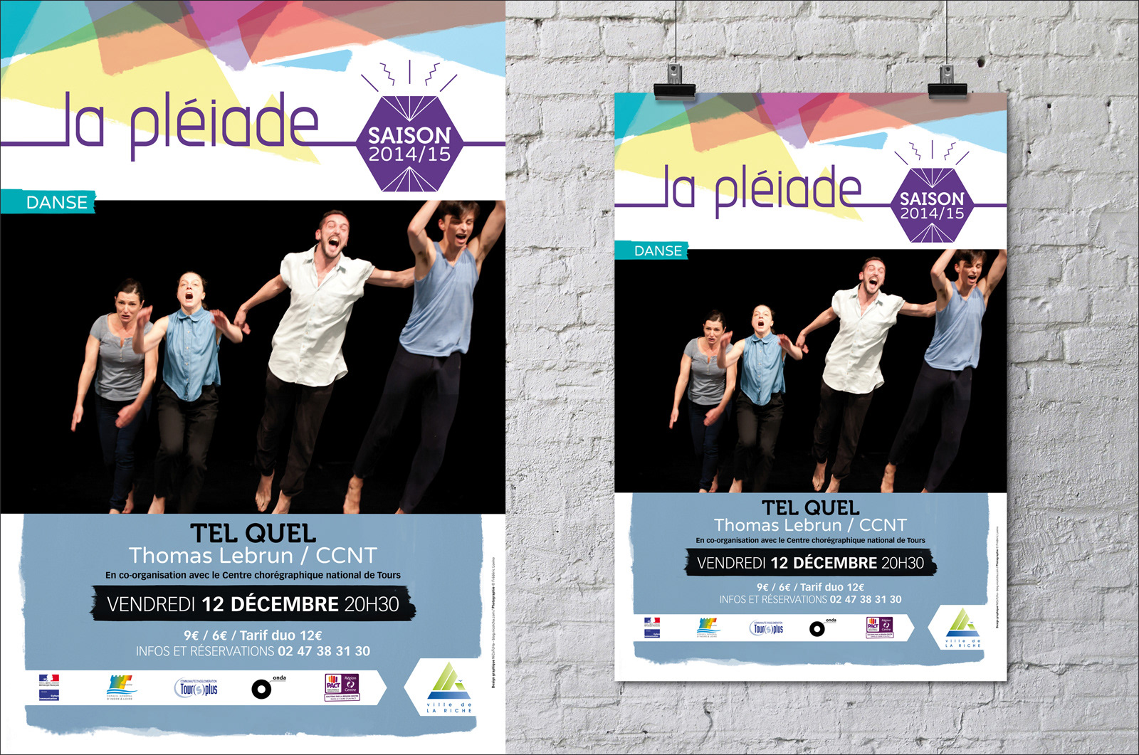 édition 2014/2015 - Affiche spectacle 80x60