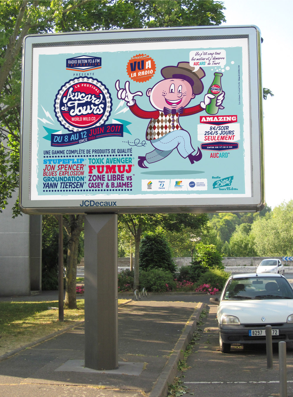 AUCARD DE TOURS 2011 - Affiche 4x3