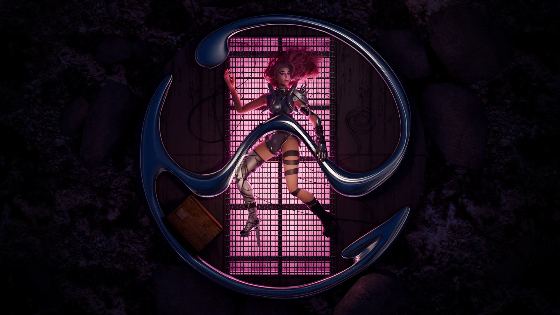 Lady Gaga Chromatic 3D Concept Art