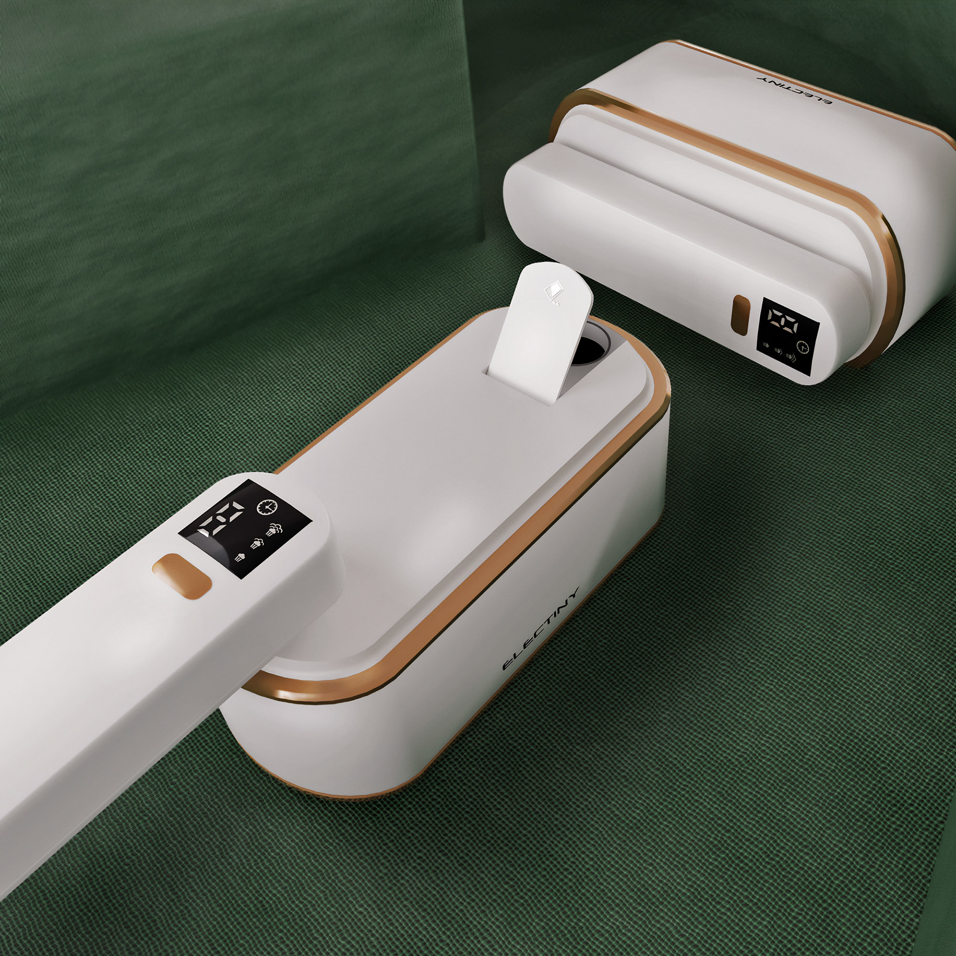 Electiny Steam Iron 3D Render